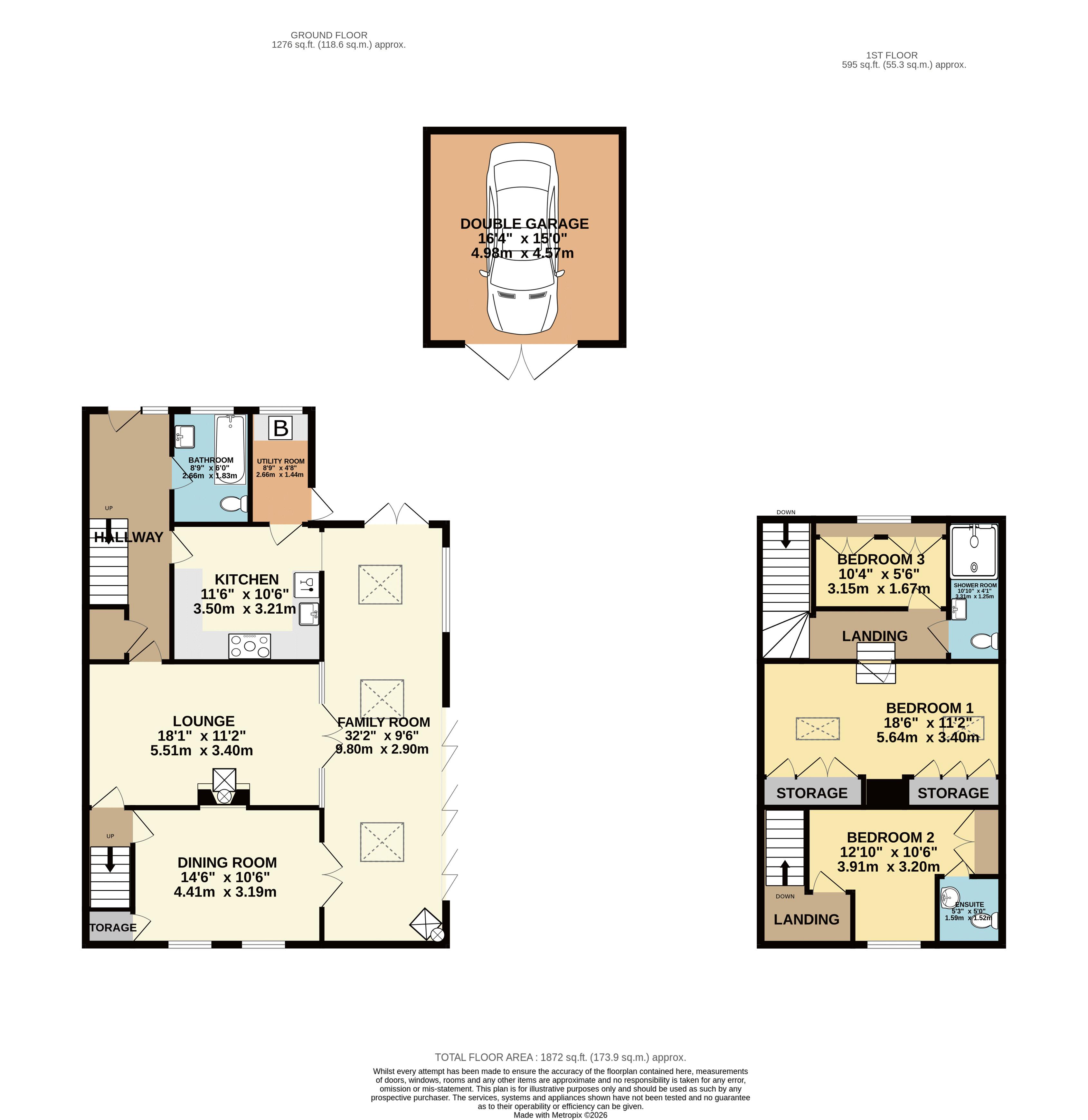 The Old Barn, Holly Farm Road, Maidstone floorplan