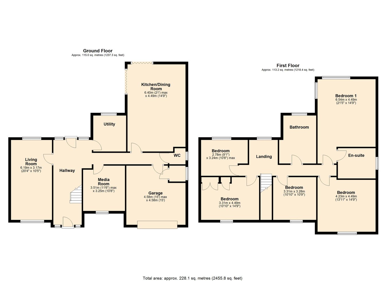 Ashrigg,, Denny Beck, Lancaster floorplan