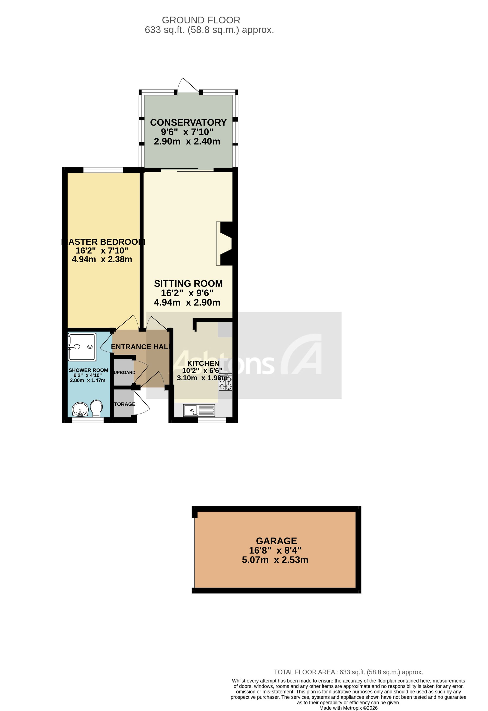 40a Gairloch Close, Warrington floorplan