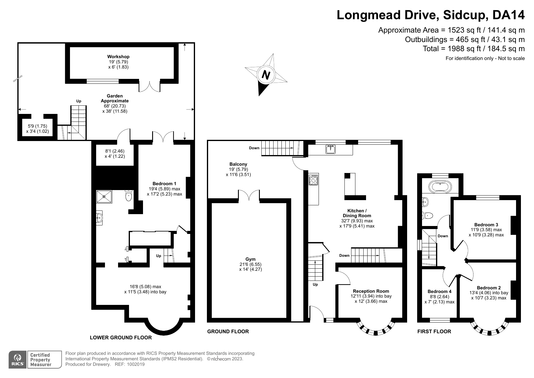 Longmead Drive, Sidcup DA14, 4 bedroom semidetached house for sale