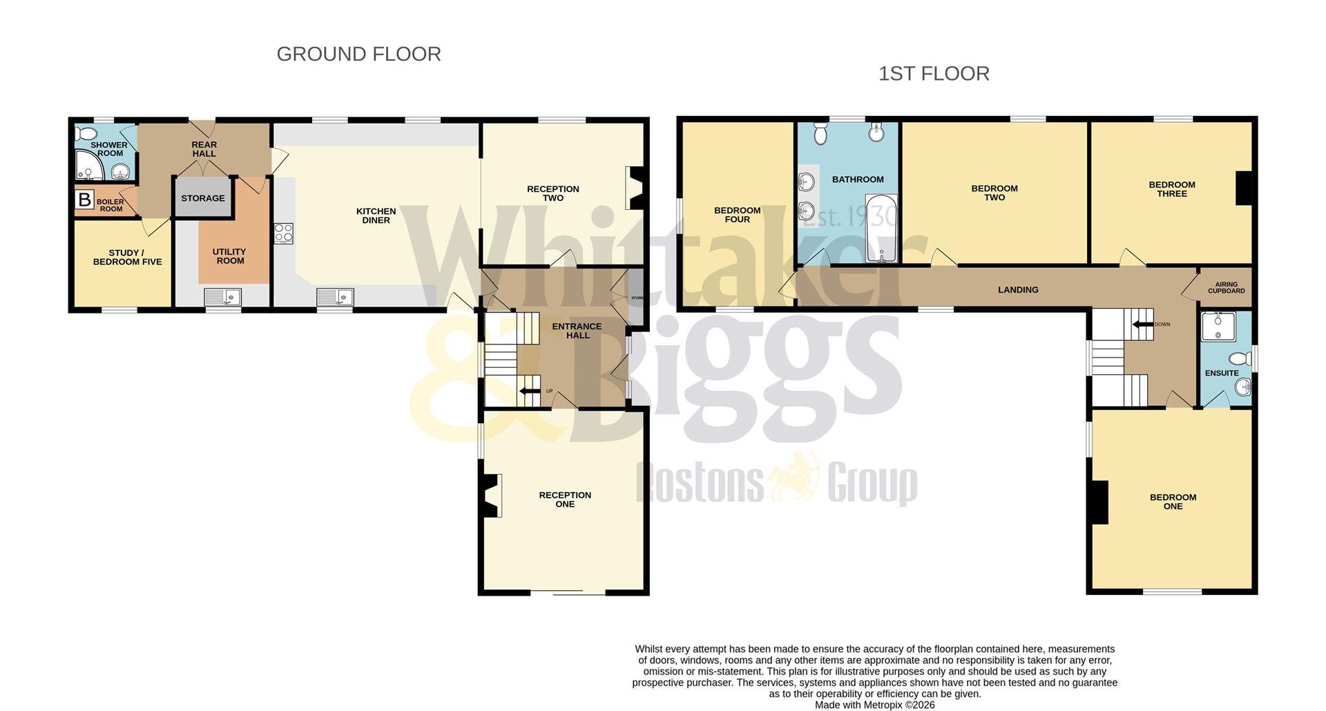 The Chestnuts, Cotton, Stoke-On-Trent floorplan