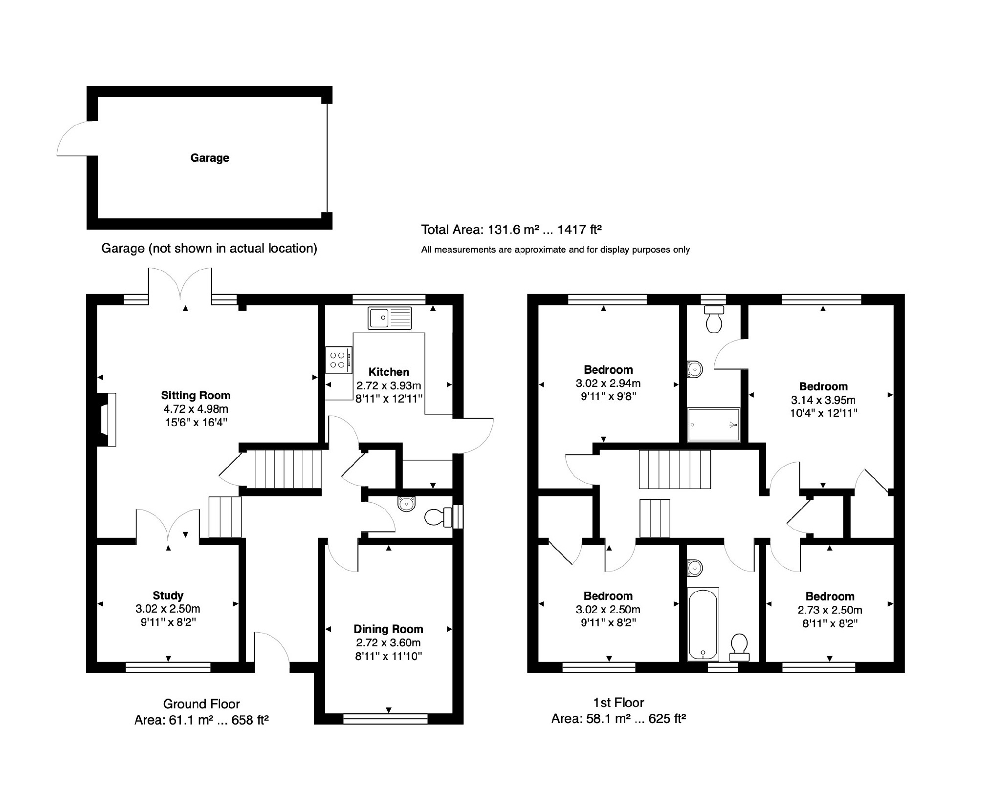 4 Bedrooms Detached house for sale in Beeches Farm Road, Crowborough TN6