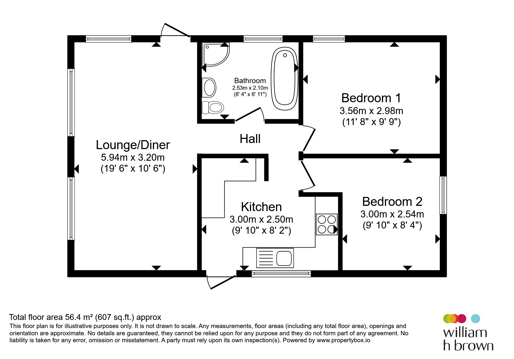 75, Cheveley Park, Grantham floorplan