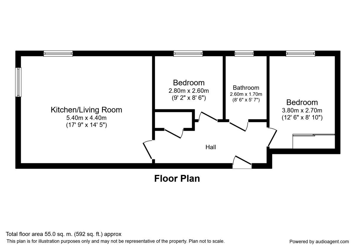 2 Bedrooms Flat for sale in Eboracum Way, York YO31