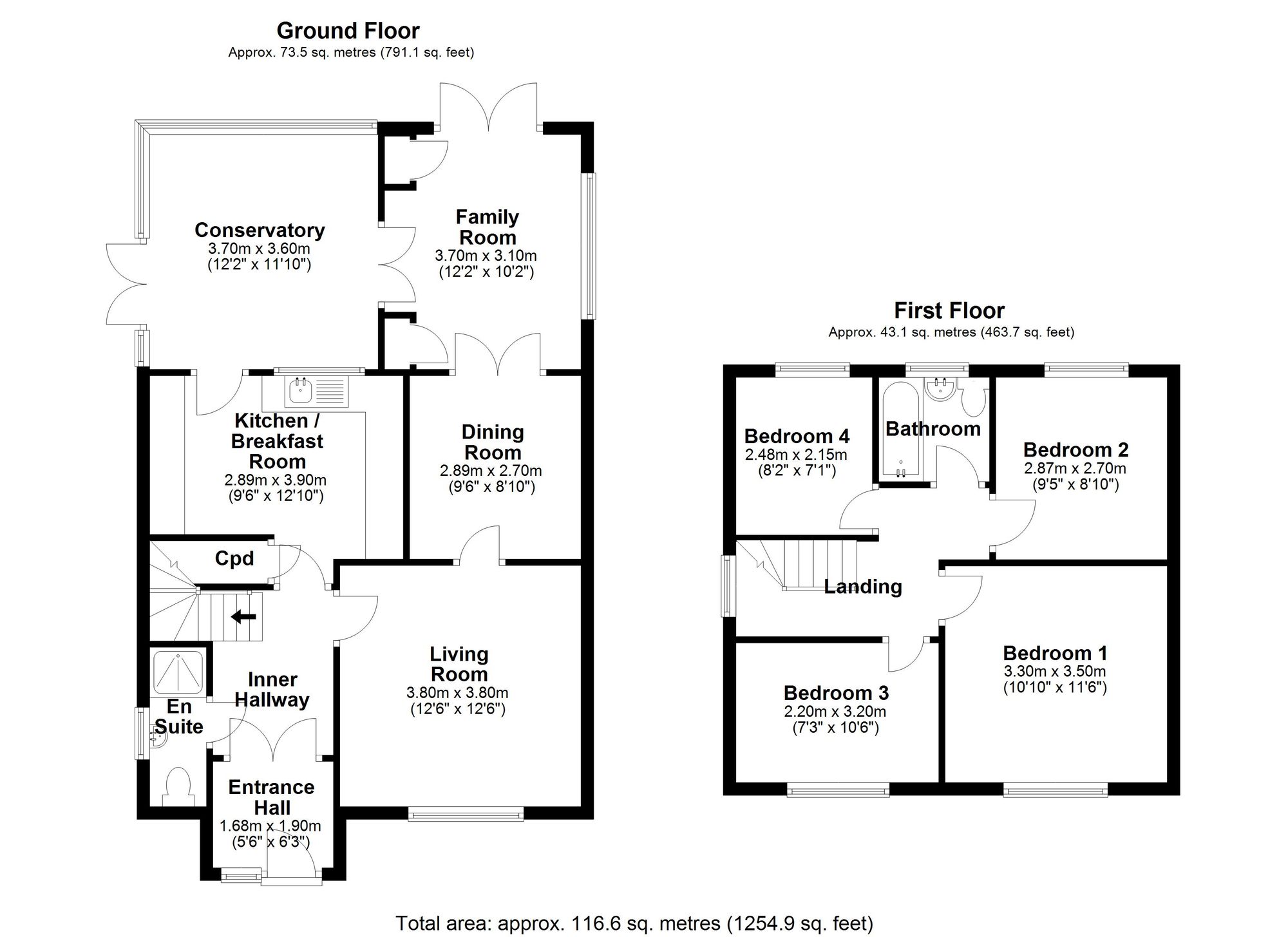 27 Ashvale, Cambridge floorplan