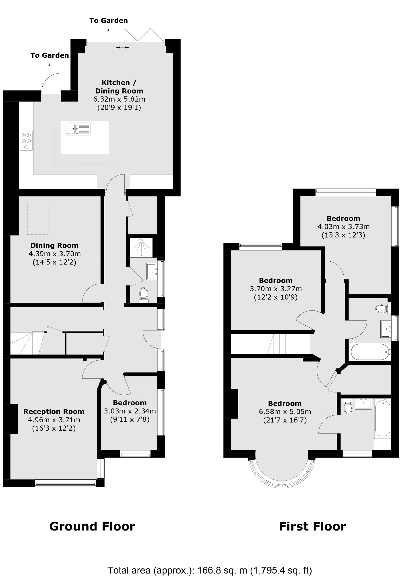 270, Burnt Ash Hill, London floorplan
