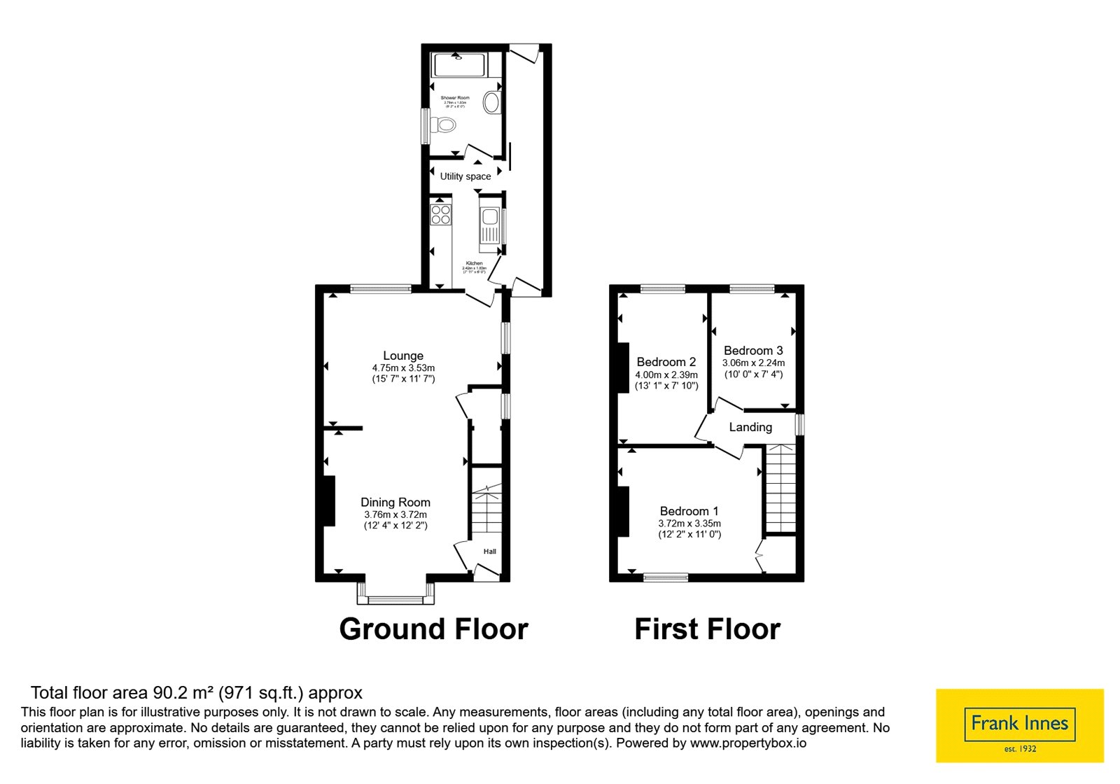 31, Whitehill Road, Coalville floorplan