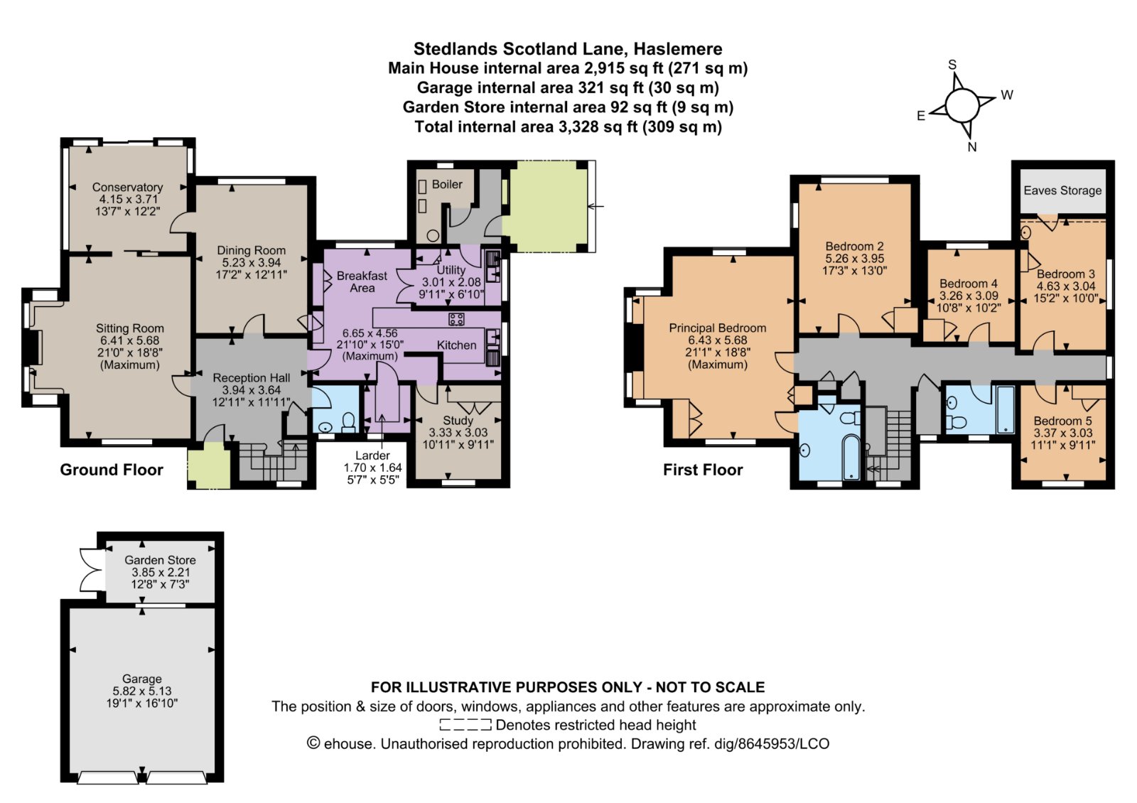 Stedlands,, Scotland Lane, Surrey floorplan