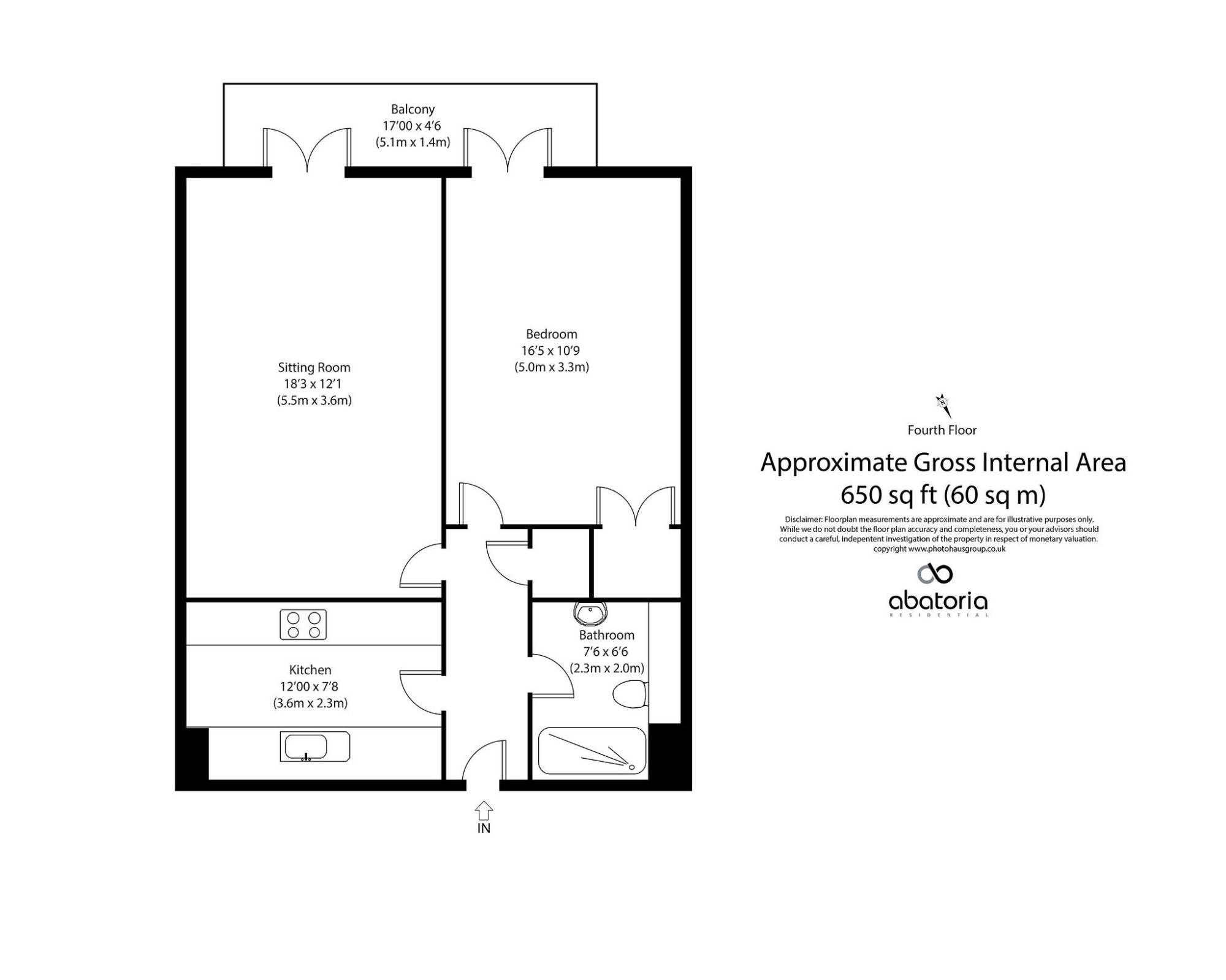 Flat 42, Shearwater Court, St Katharine Docks floorplan