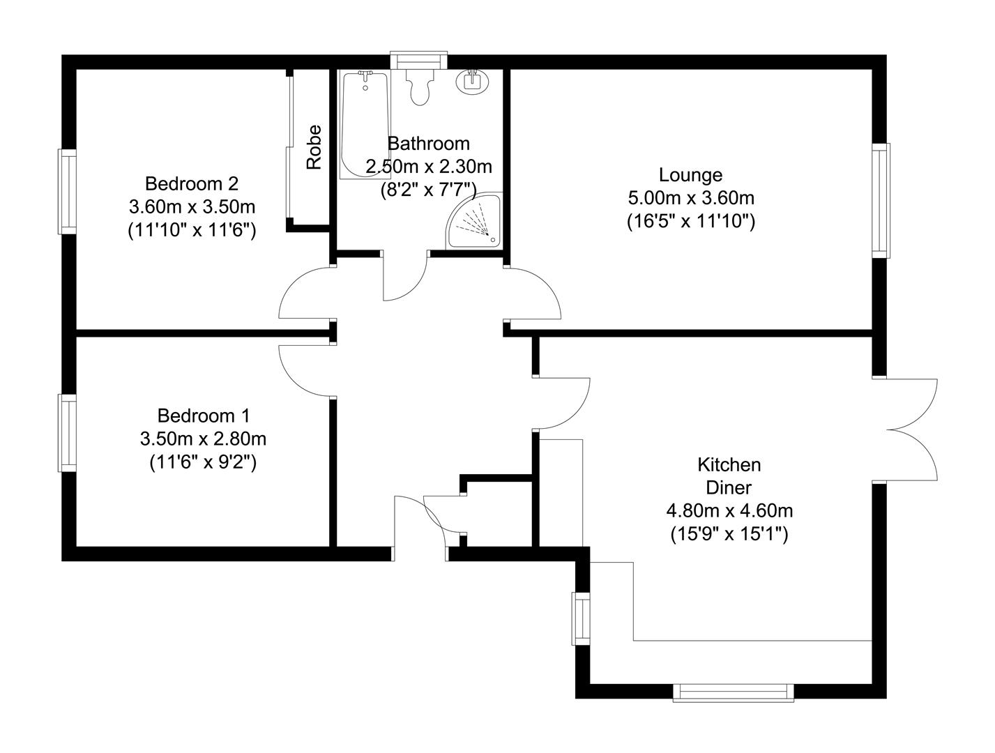 29, Pinewood Drive, Mansfield floorplan