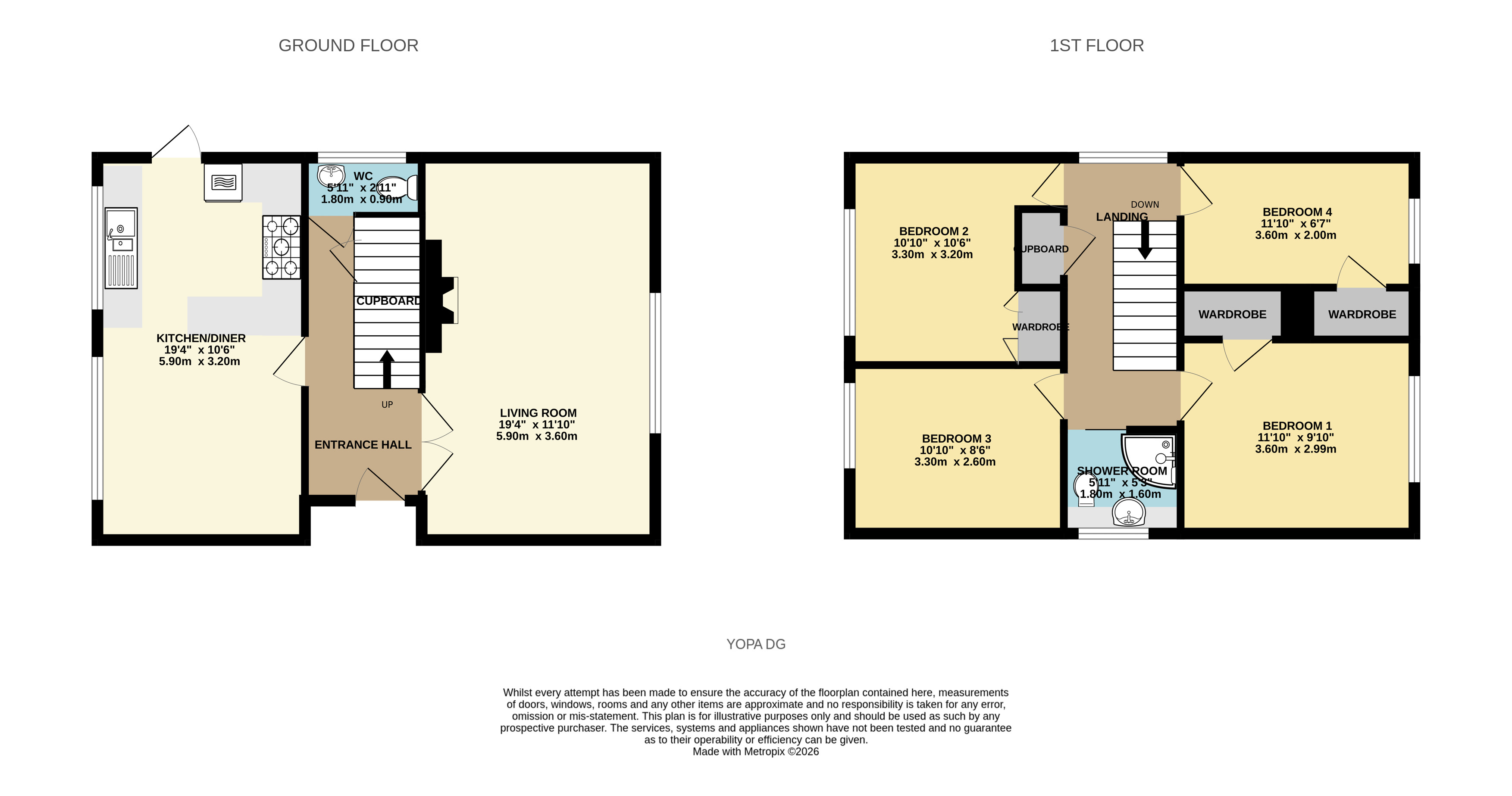 21, Kirkland Place, Dumfries floorplan