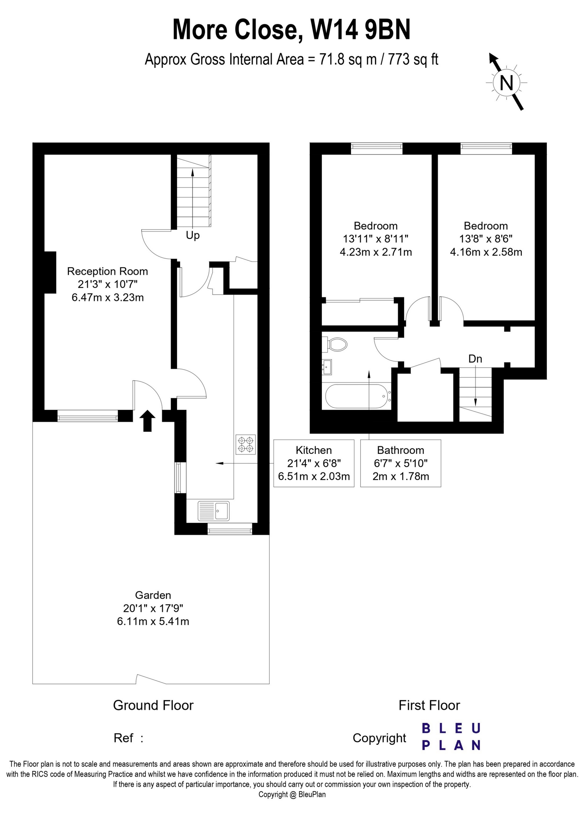 35 More Close, St Pauls Court, London floorplan