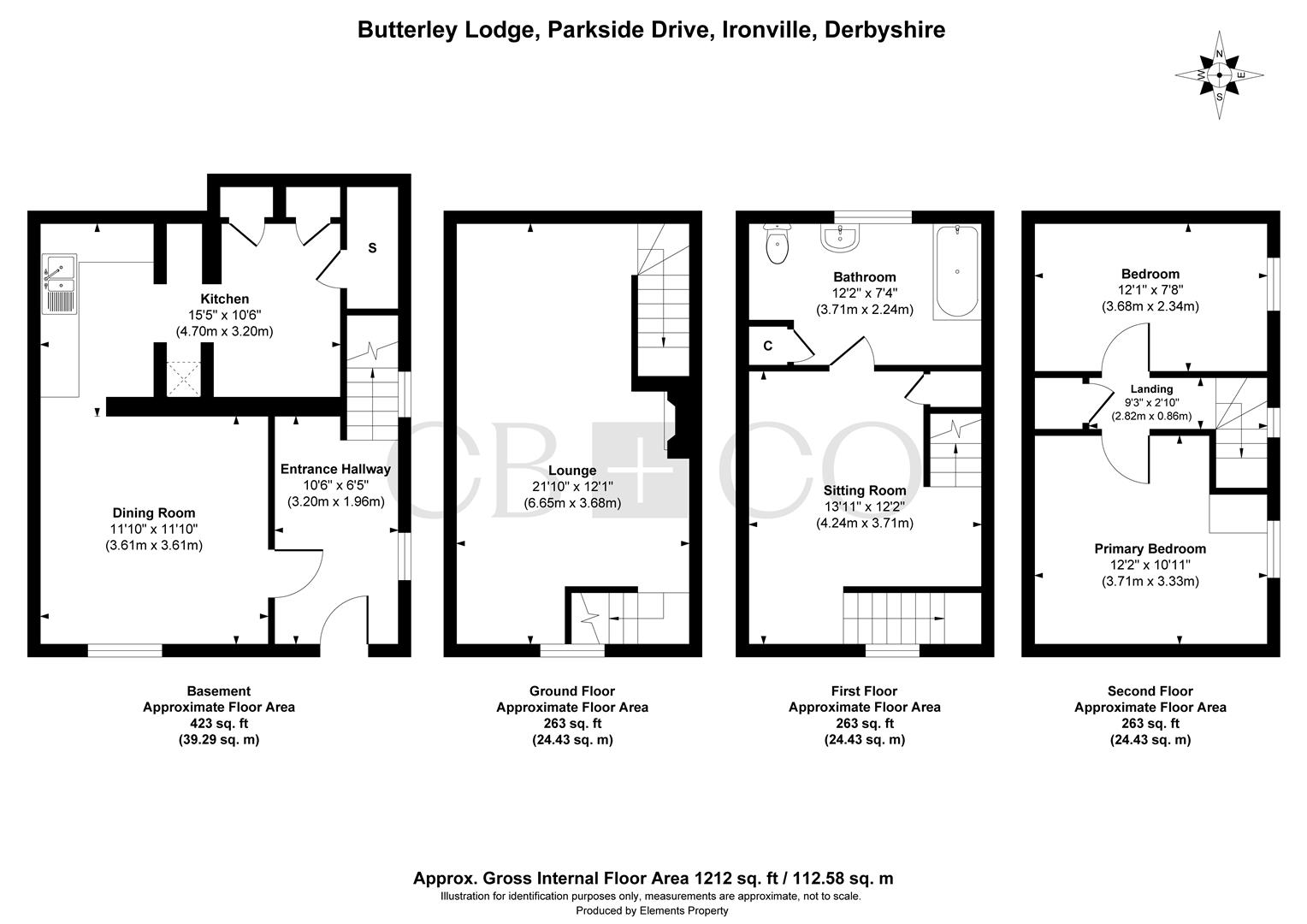 6 Butterley Lodge, Parkside Drive, Nottingham floorplan