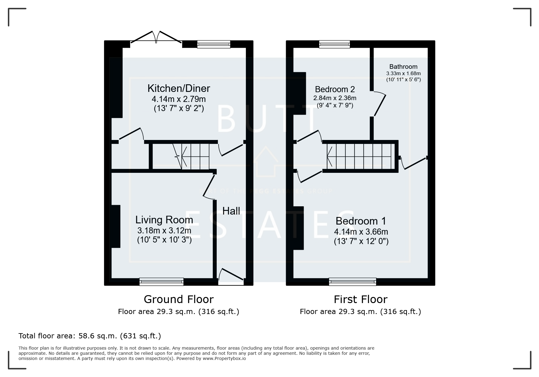 15 Victoria Road, Exeter floorplan