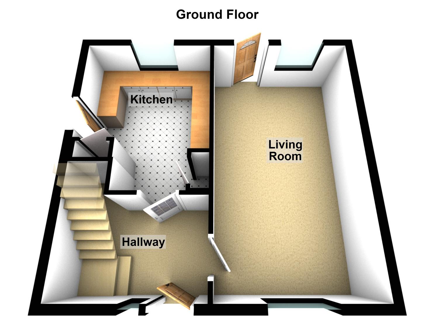 40, Berkeley Road, Peterborough floorplan