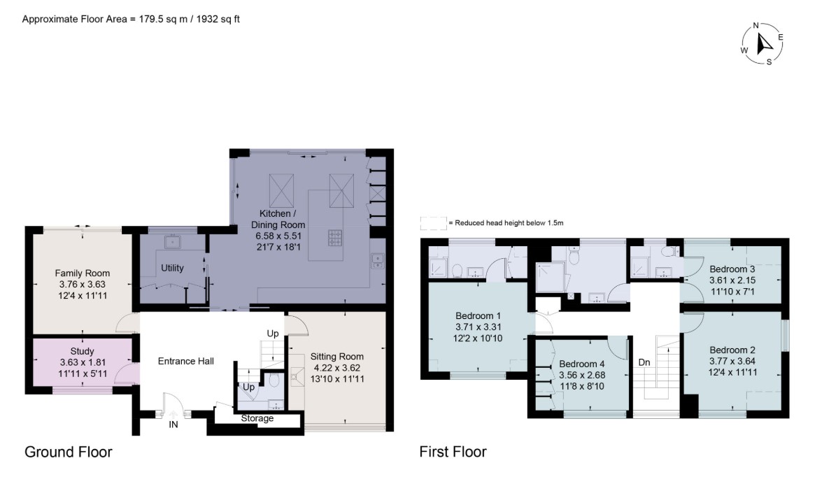 1, Holywell Close, Studham floorplan