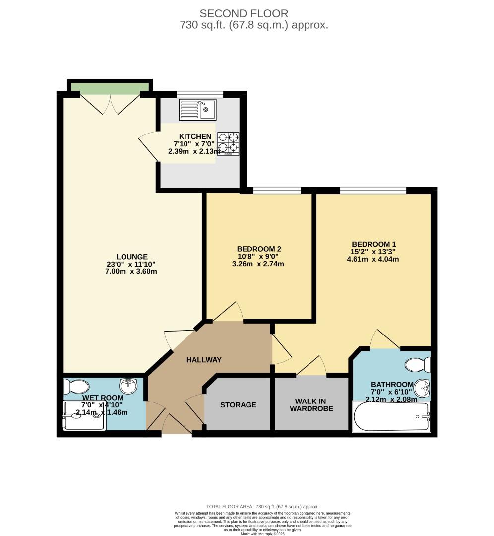Flat 42 Cosgrove Hall Court, 8, Albany Road, Chorlton floorplan