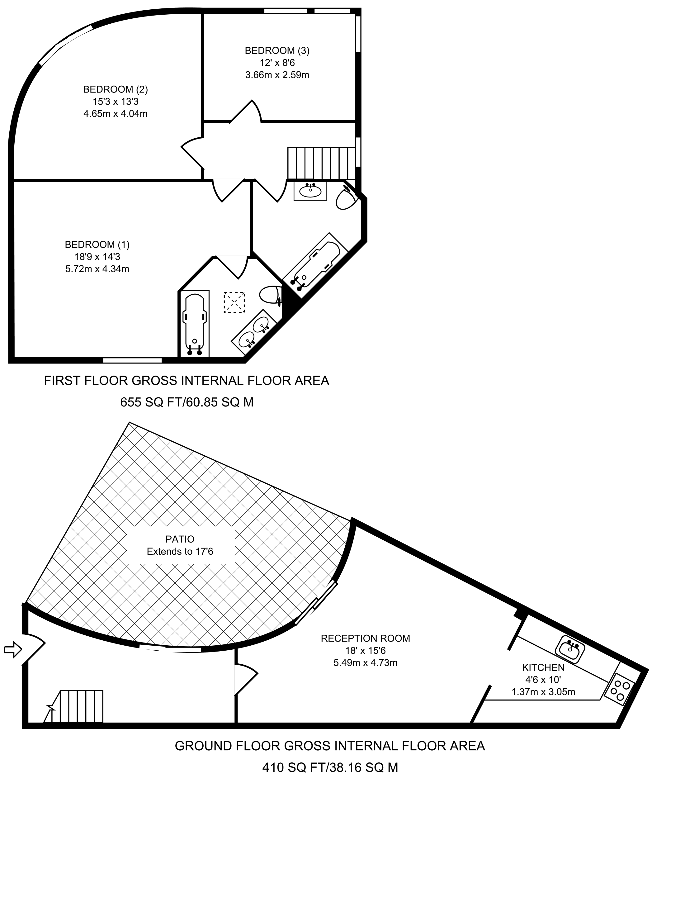 3 Bedrooms Flat for sale in Grove Lane, Camberwell SE5