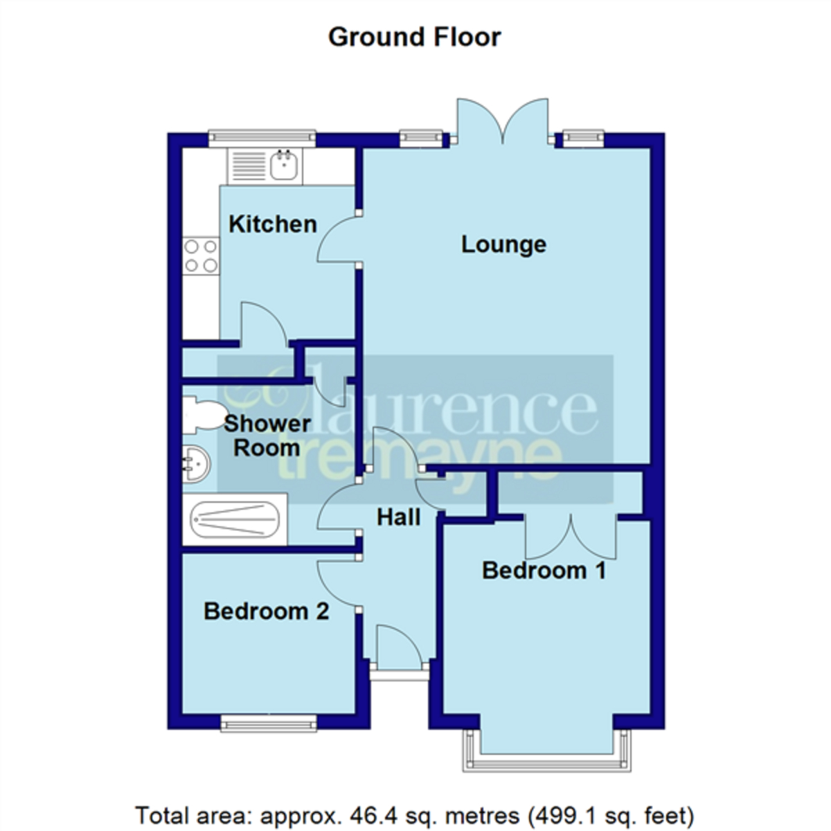 Sourton Place, Daventry NN11, 2 bedroom terraced bungalow for sale