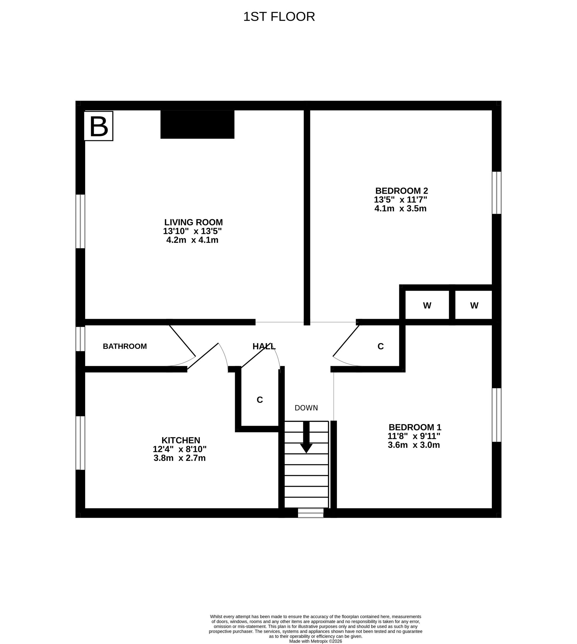 48 Loanfoot Road, Uphall floorplan