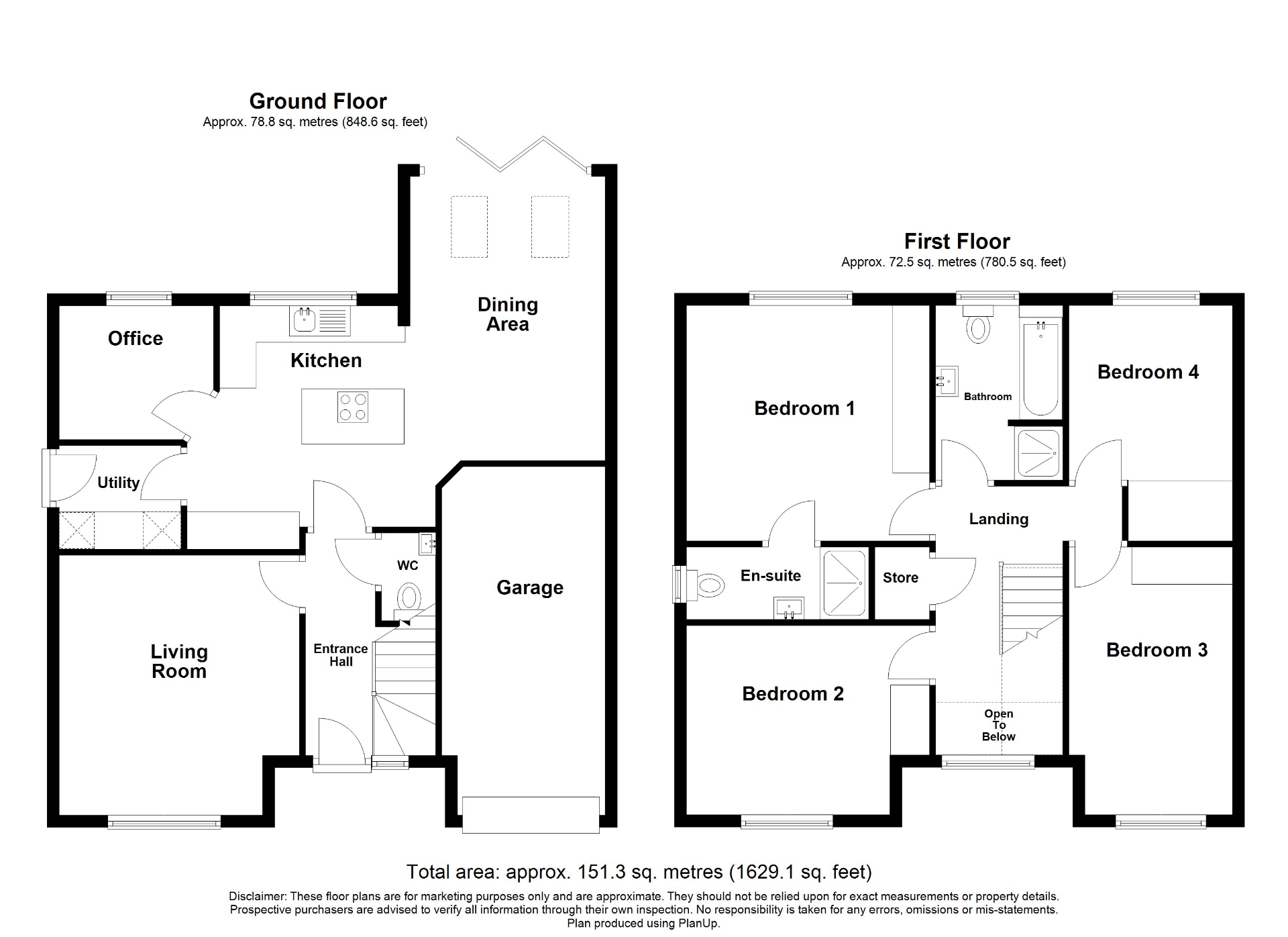 1, Elmtree Road, Alfreton floorplan