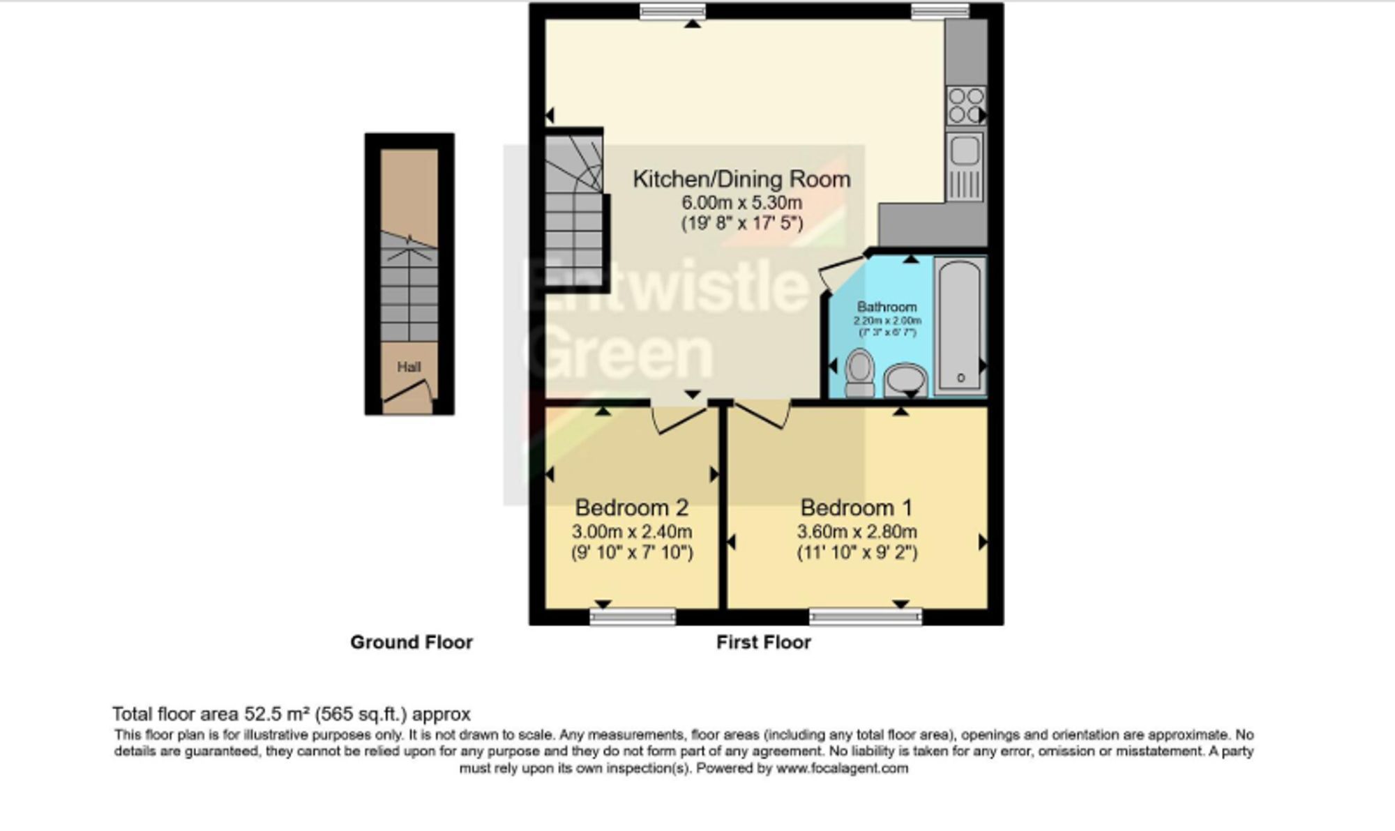 11 Minton Court Hough Street, Bolton floorplan