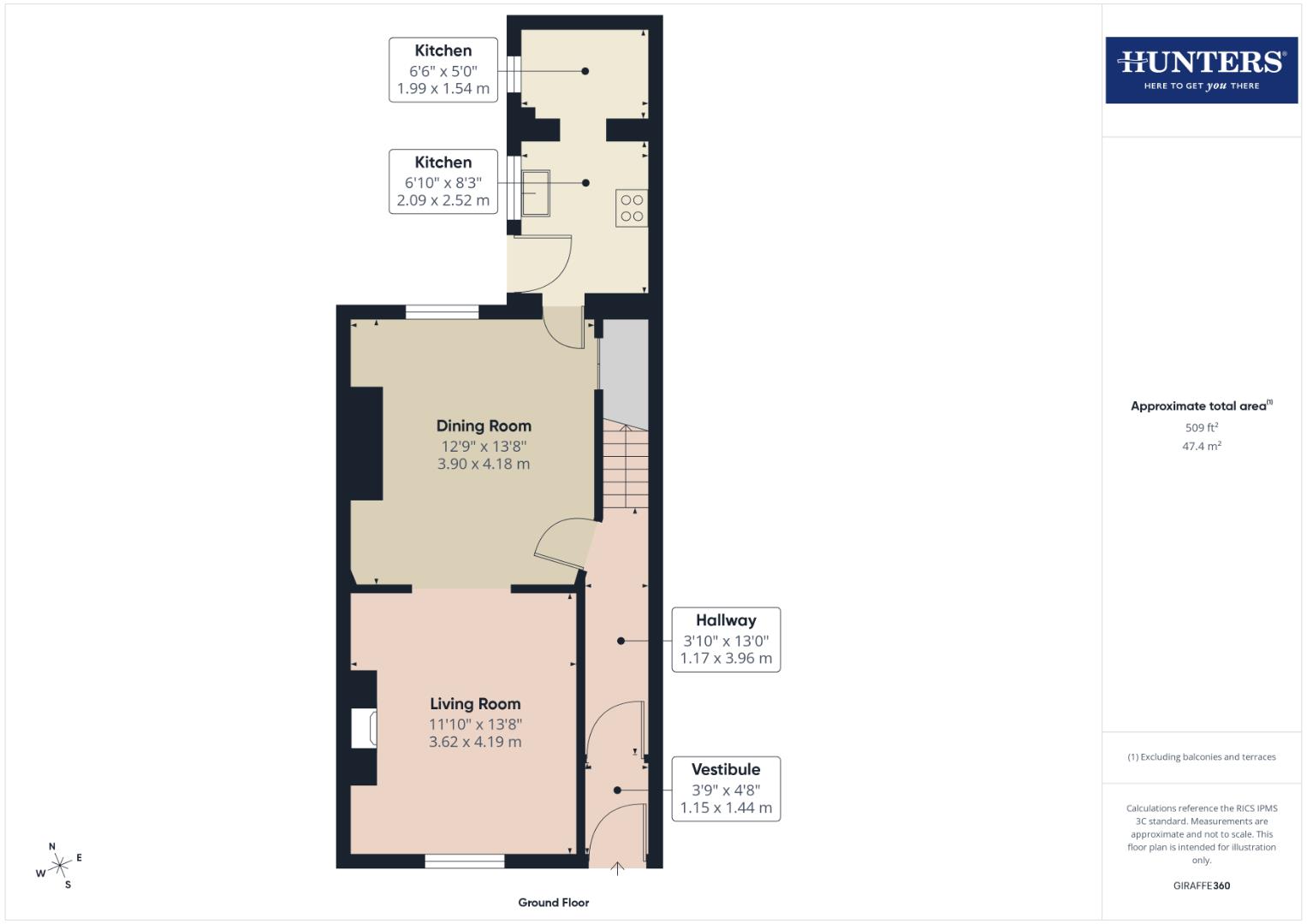 41, Wampool Street, Silloth floorplan