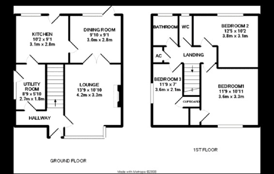 3 Bedrooms End terrace house for sale in Gainsborough Road, Crawley, West Sussex. RH10