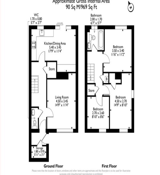 6, Kirkby Close, Pontefract floorplan