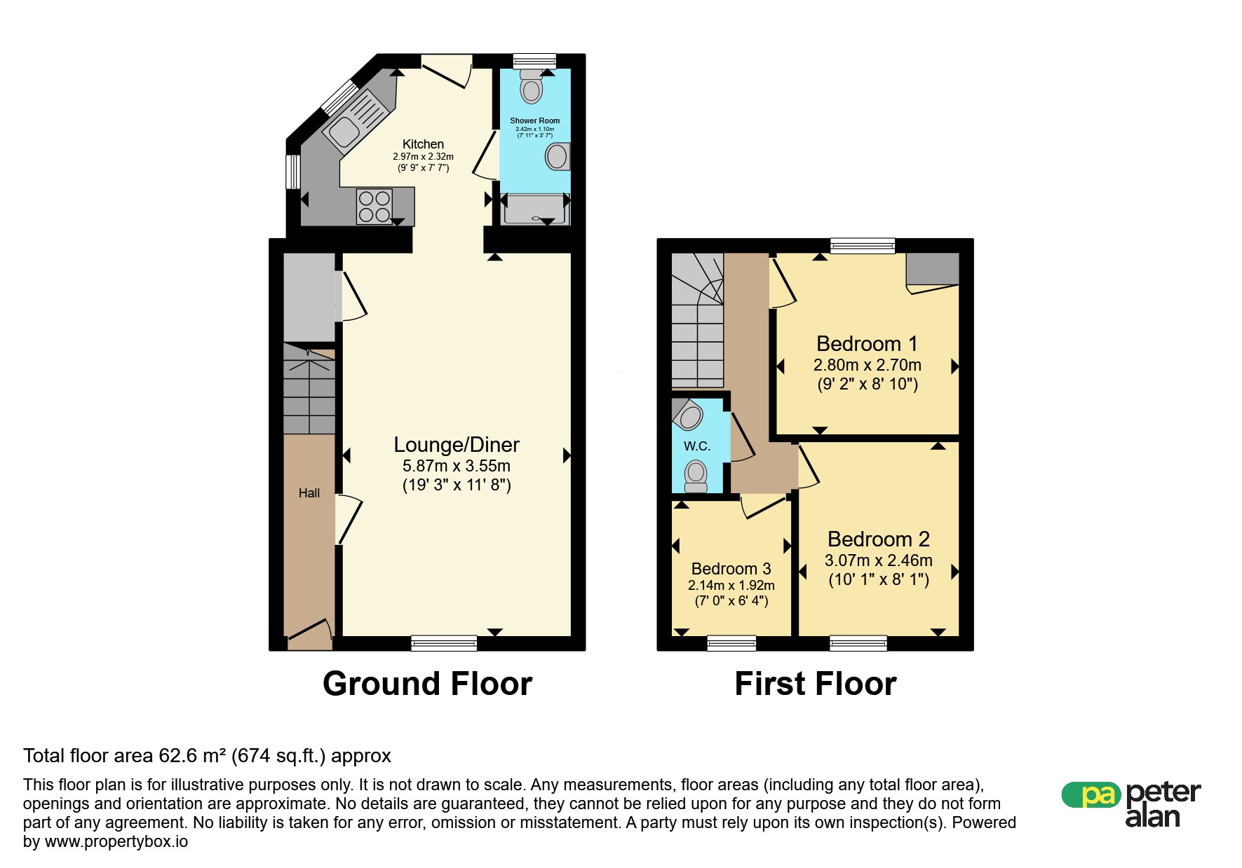 1, Glan-yr-Afon, TREHARRIS floorplan