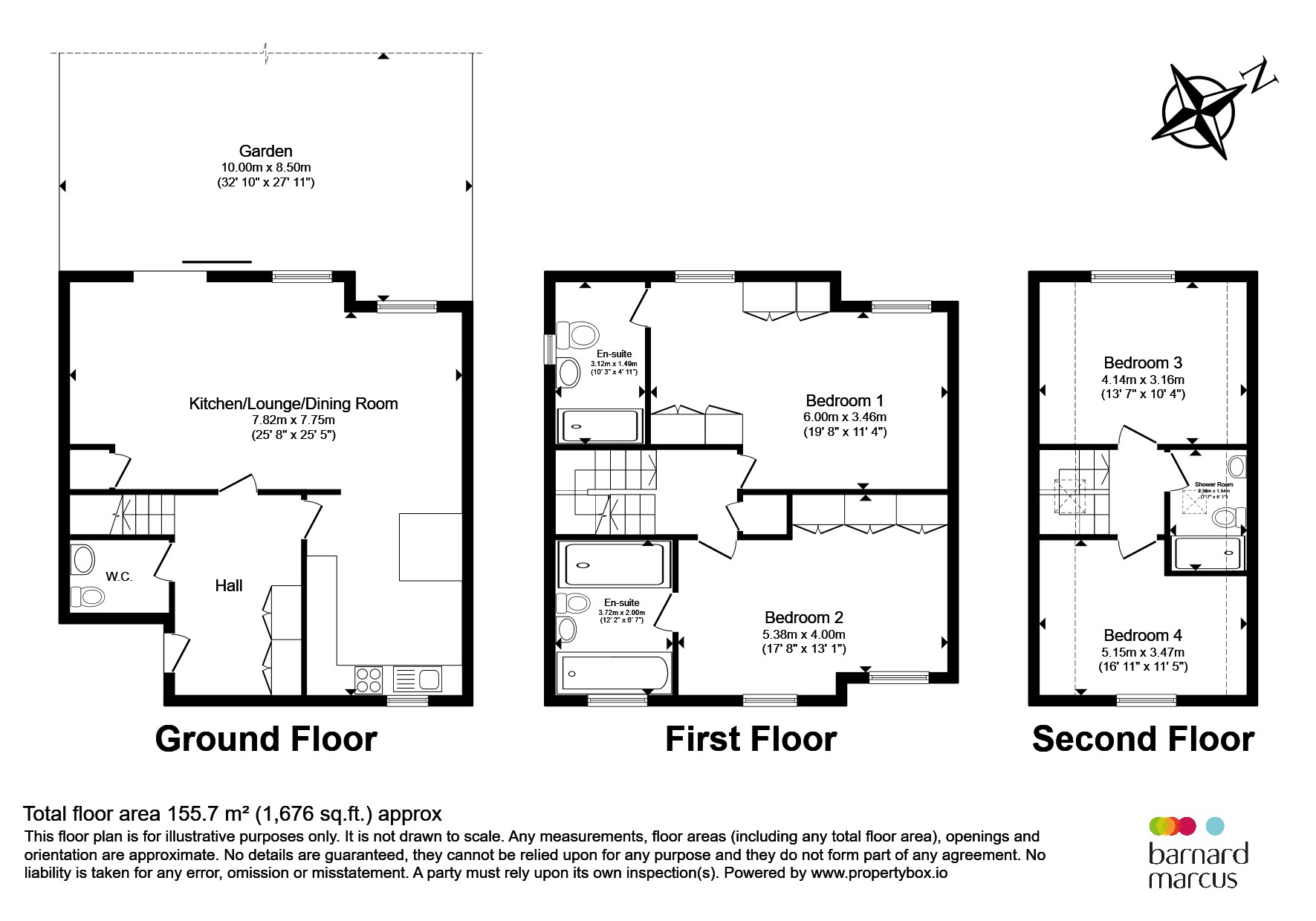 1, Magenta Close, High Barnet, Barnet, En5 floorplan
