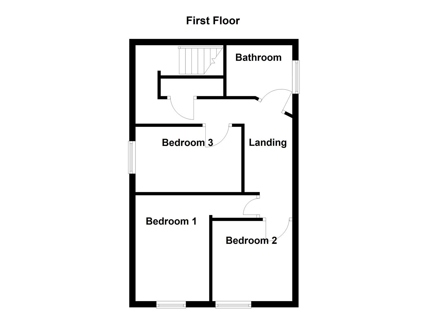 105, Cluntergate, Wakefield floorplan