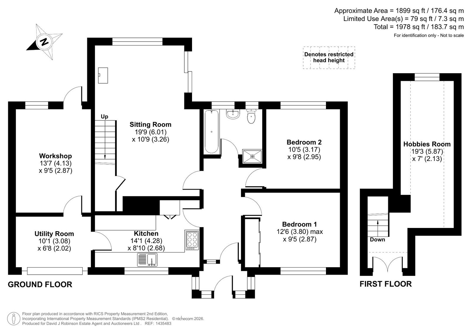 Tempellow, Launceston floorplan