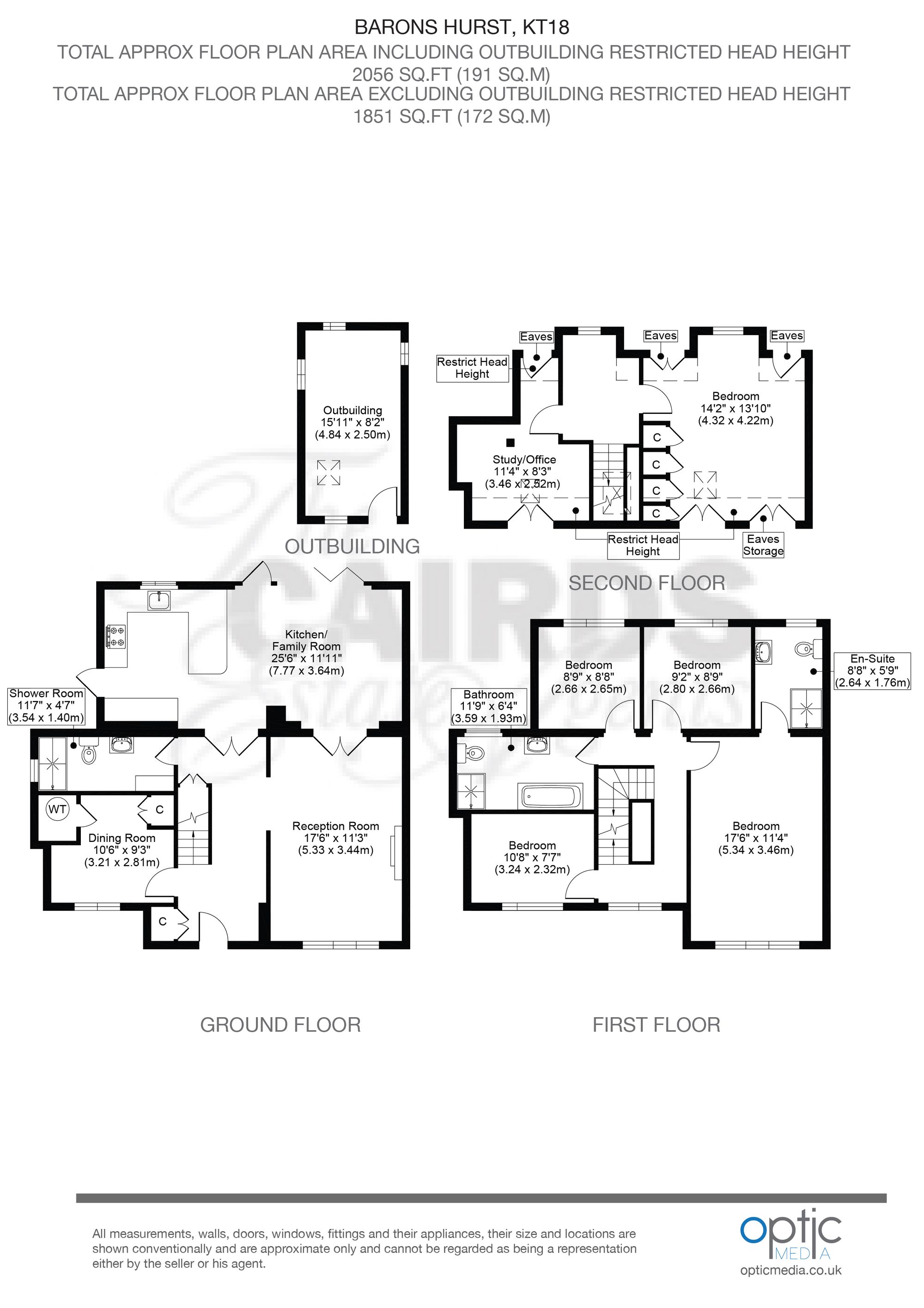 29 Barons Hurst, Epsom floorplan