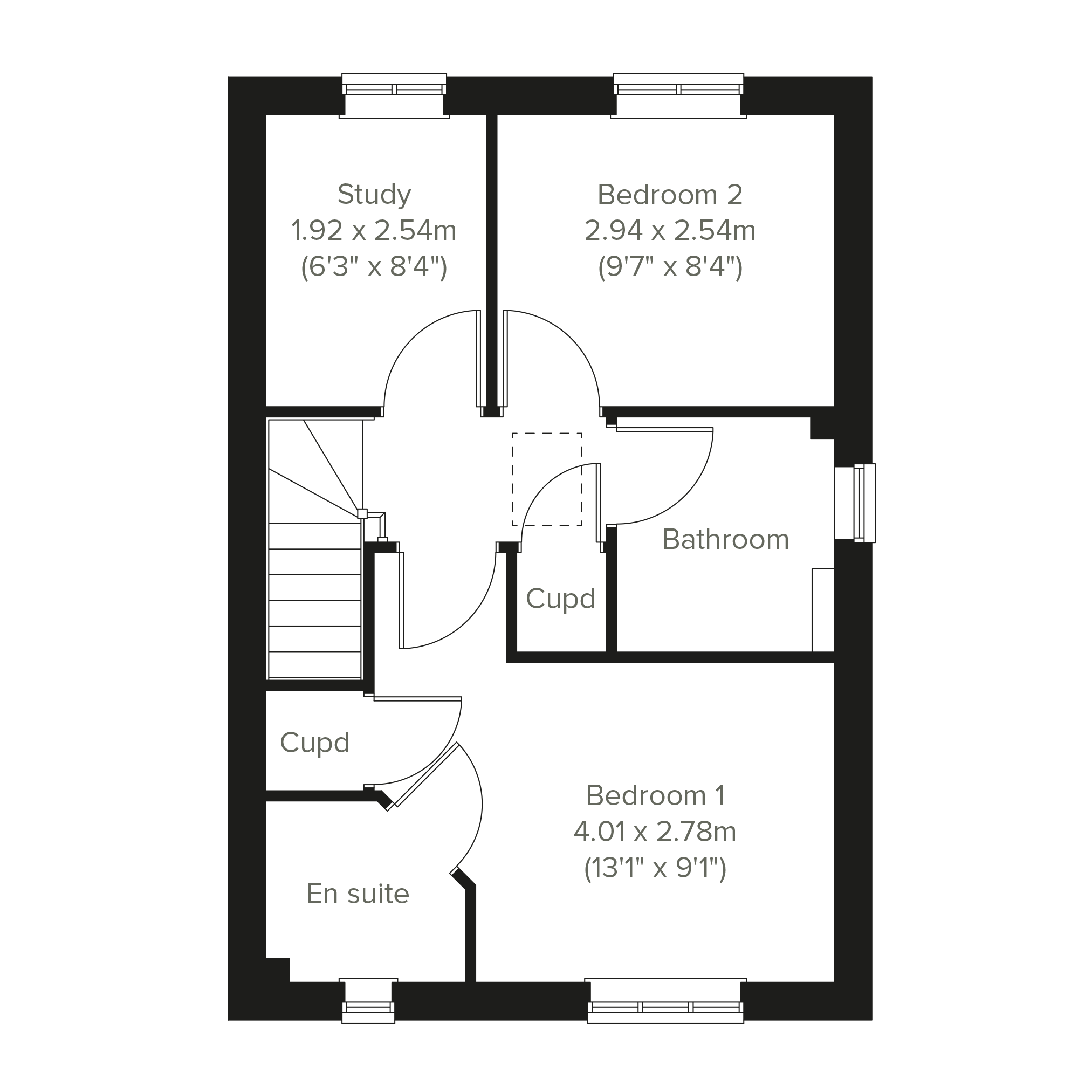 258, Glasshouse Lane, Kenilworth floorplan
