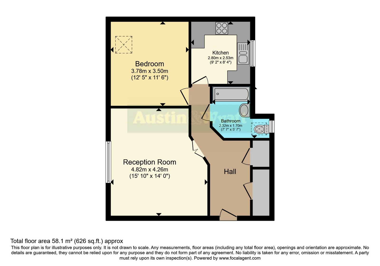80, The Mallards, Southampton floorplan
