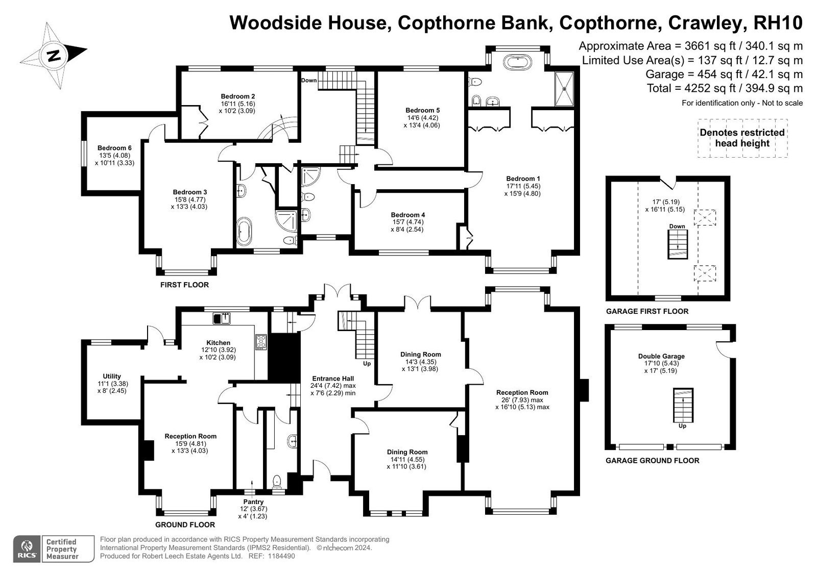 ** Wood5ide ** House, Copthorne Bank, Crawley floorplan