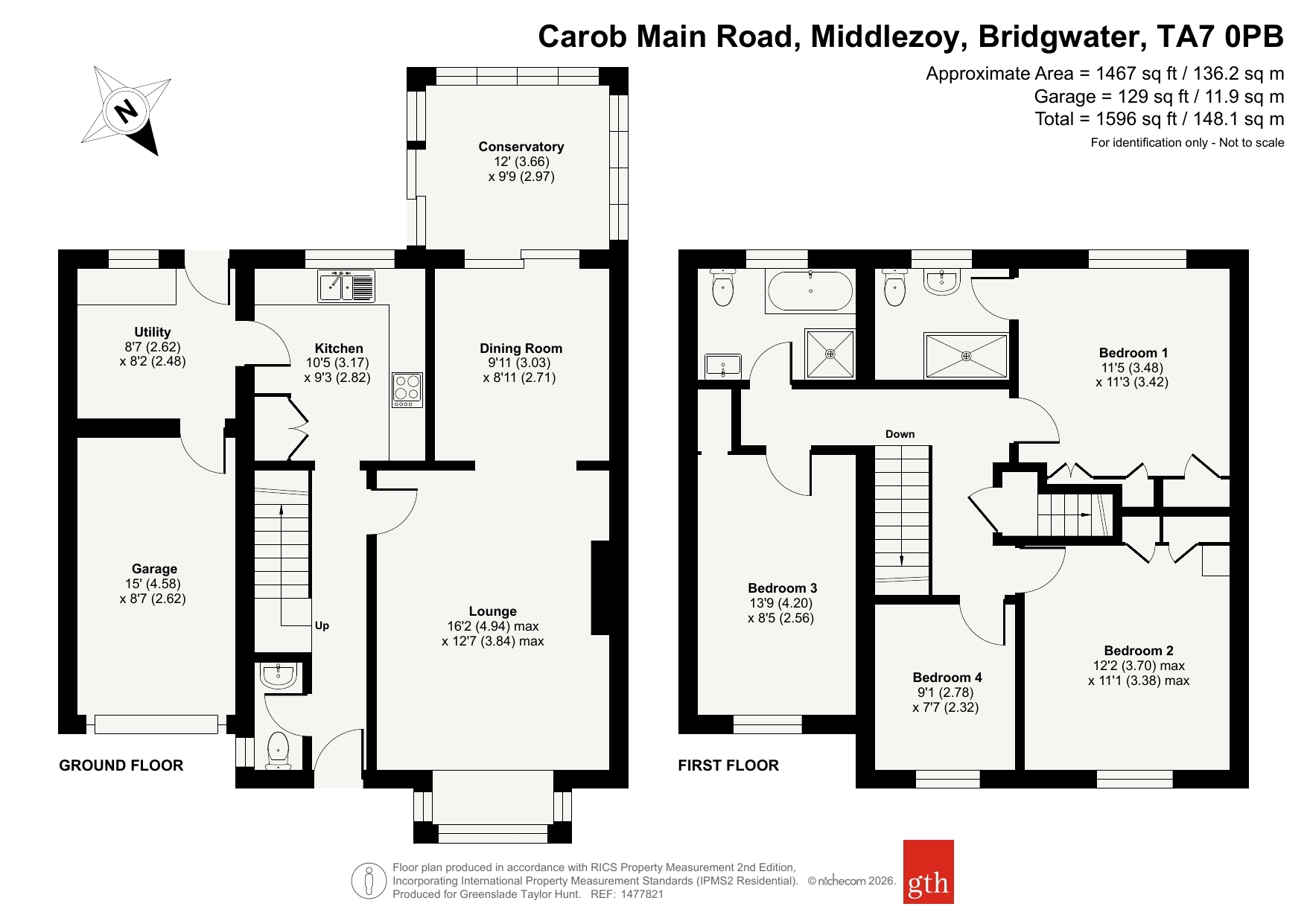 Carob,, Main Road, Bridgwater floorplan