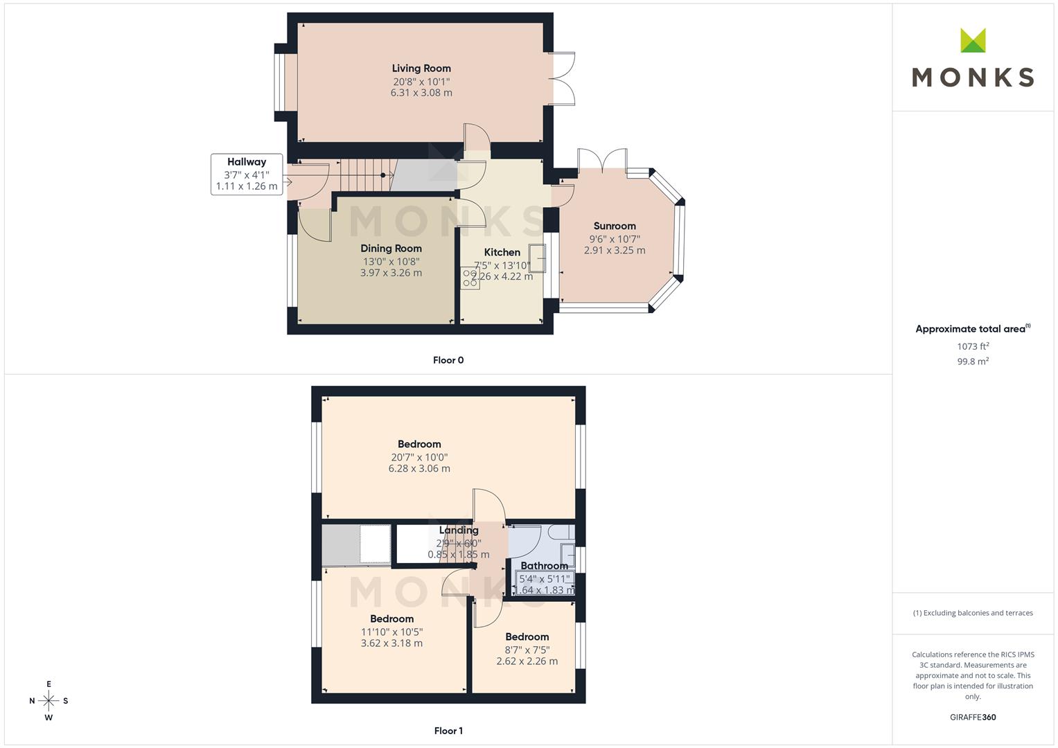 9, Whitfield Close, Oswestry floorplan