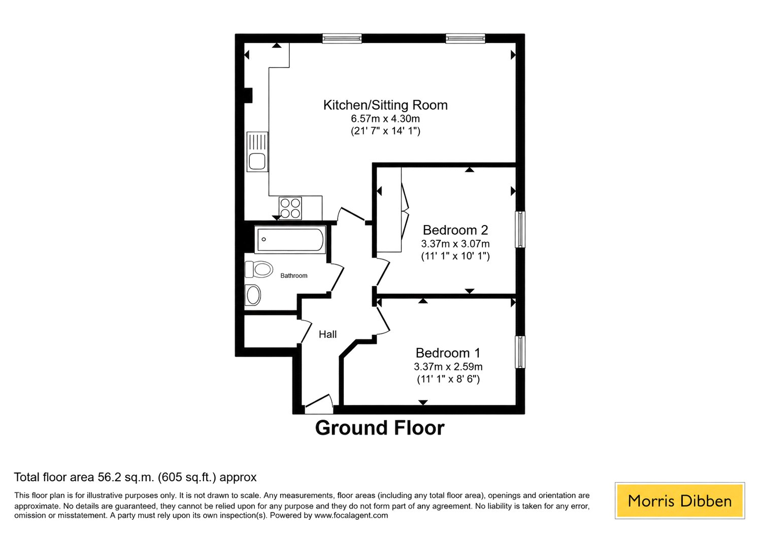 Loyd Lindsay Square, Hampshire floorplan