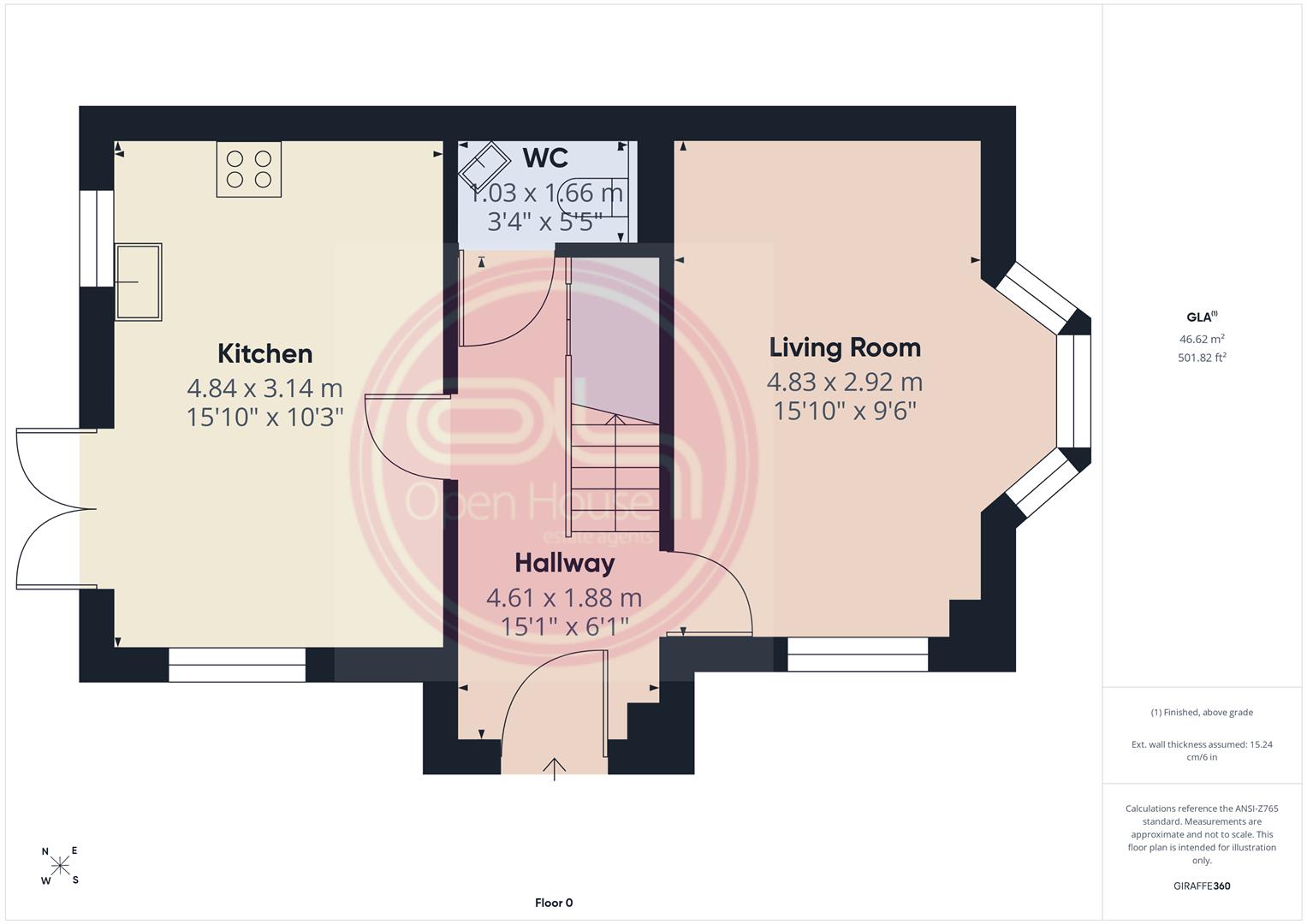 36, Wainwright Drive, Swadlincote floorplan