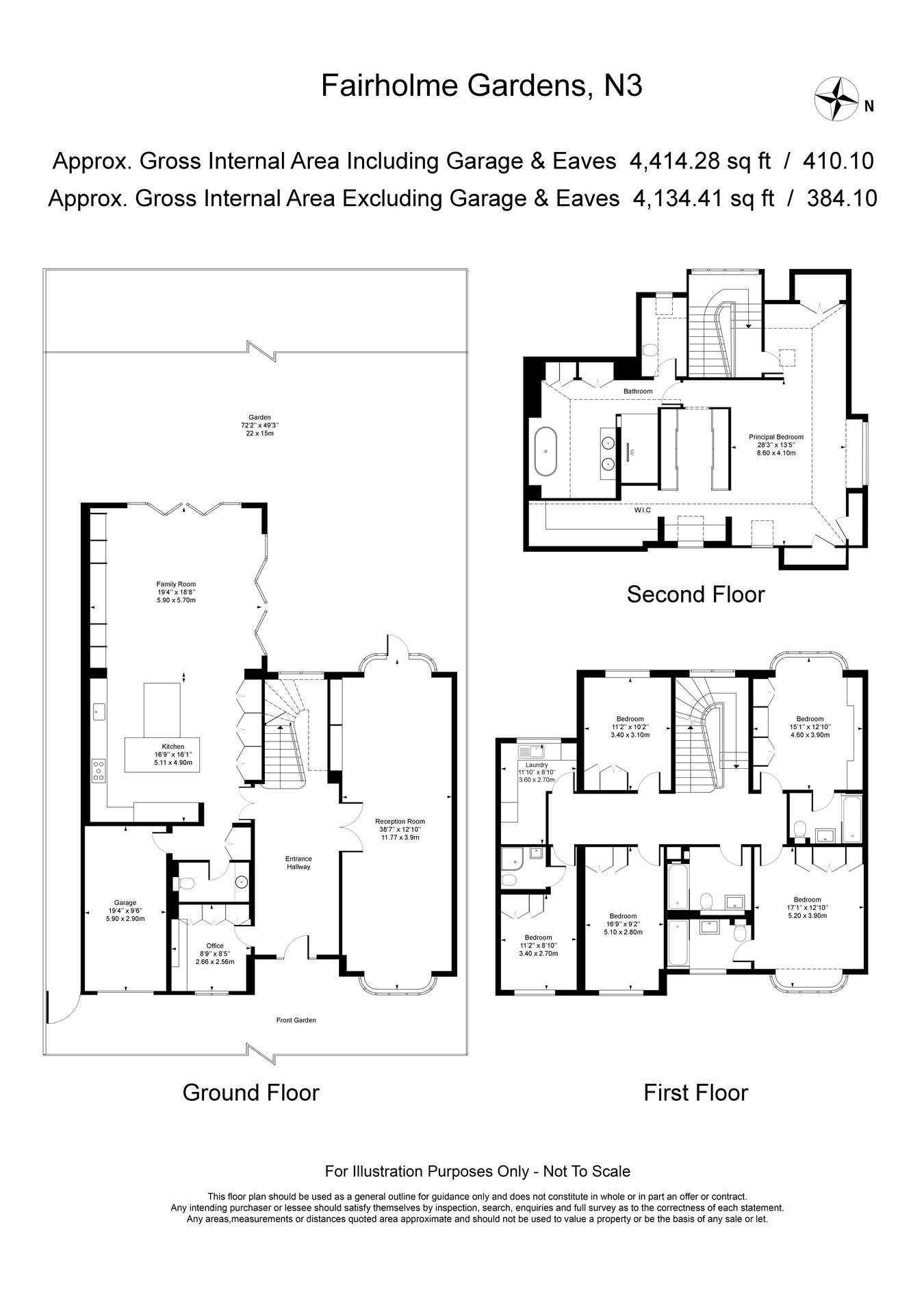 3, Fairholme Gardens, London floorplan