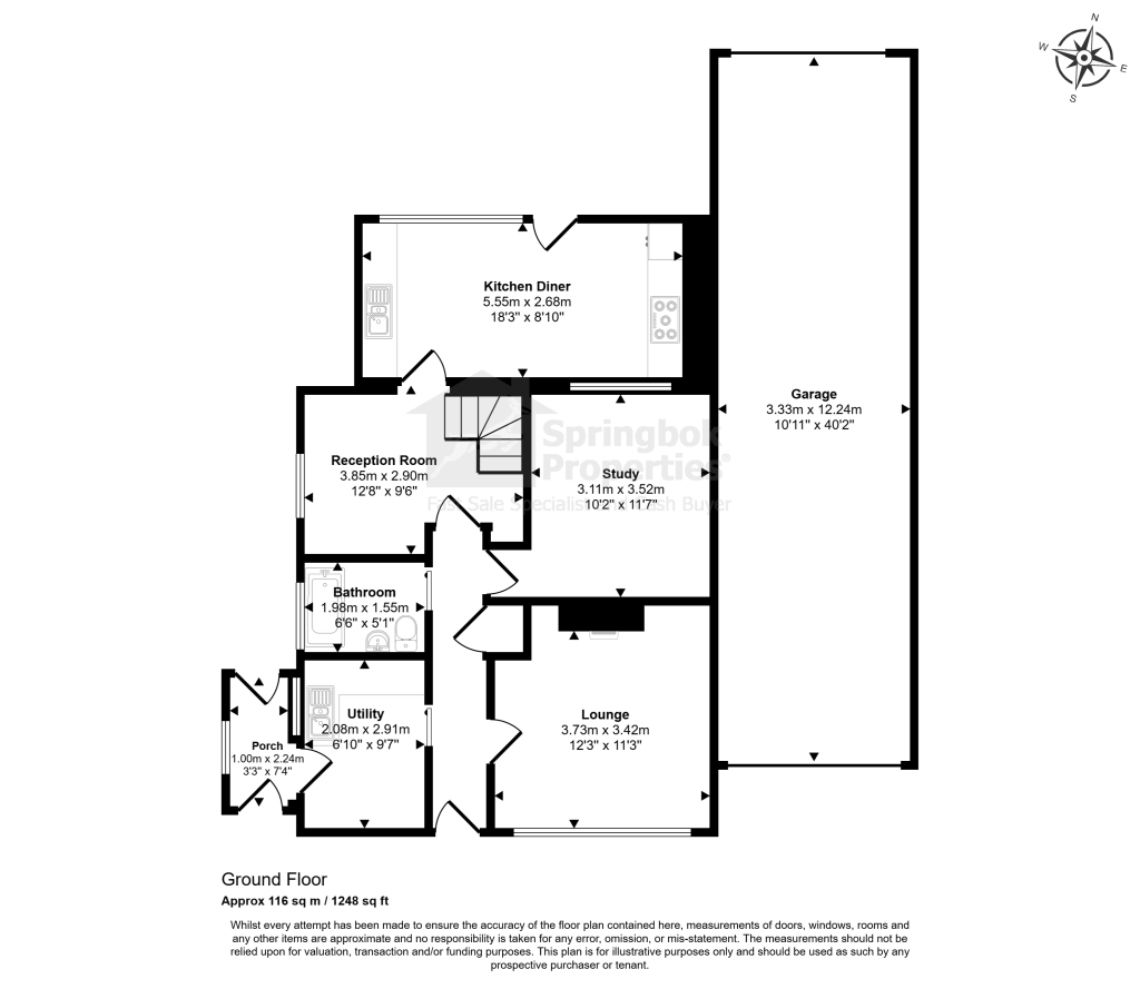 20, Fen Road, Newton-in-the-Isle floorplan