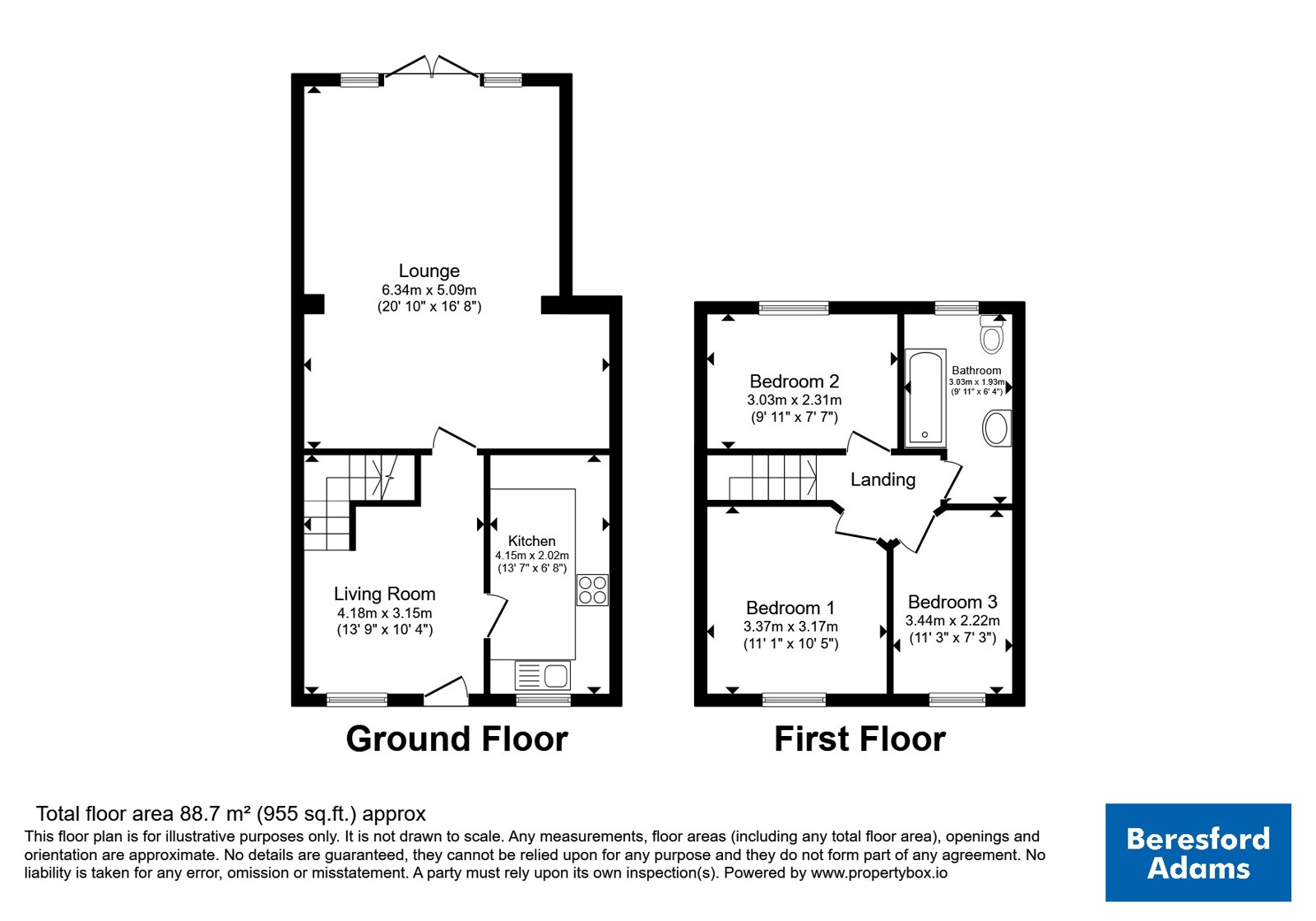 Gwelfor,, Pen Y Bryn Road, Gwynedd floorplan