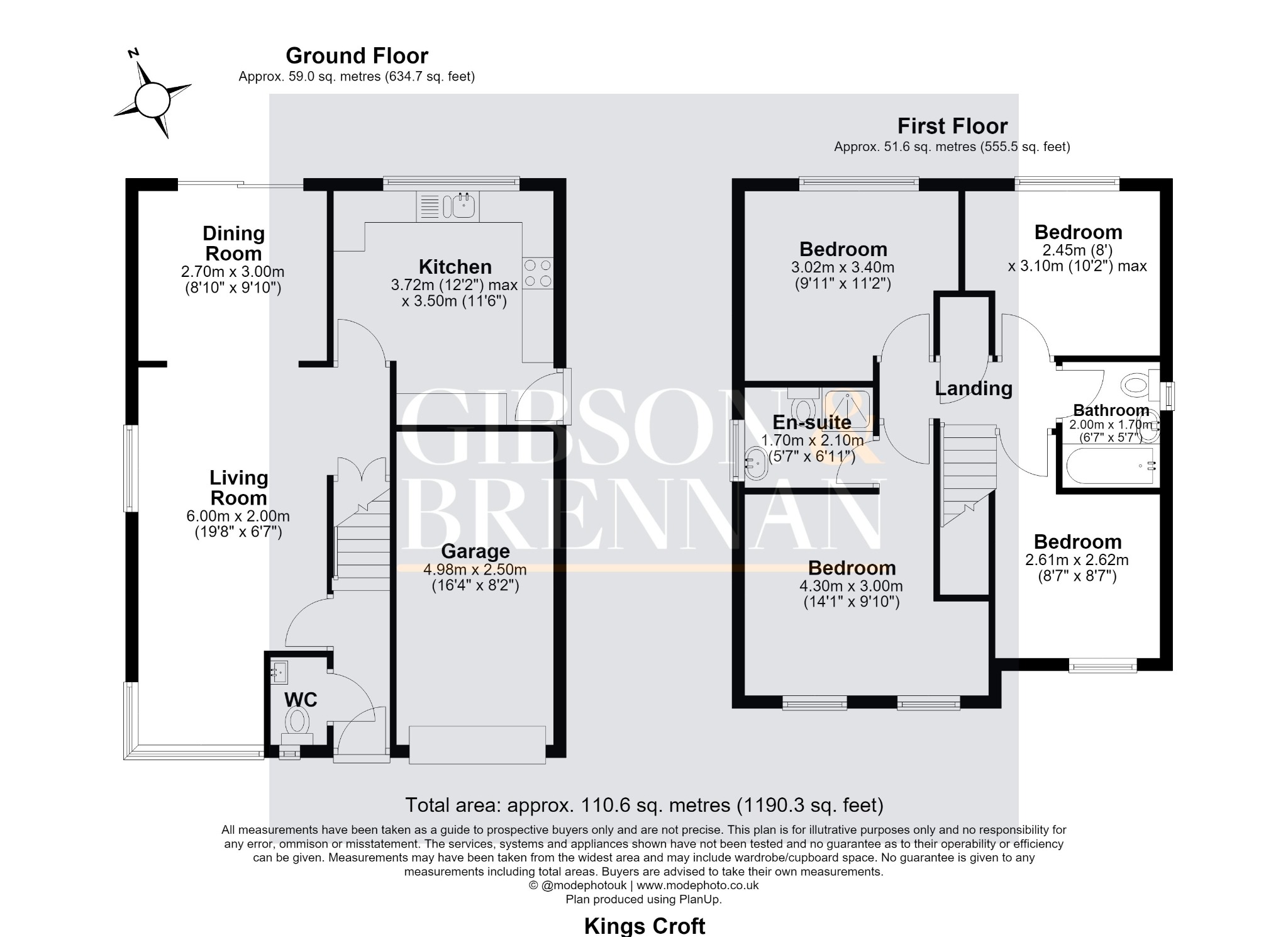 6, Kings Croft, Southminster floorplan