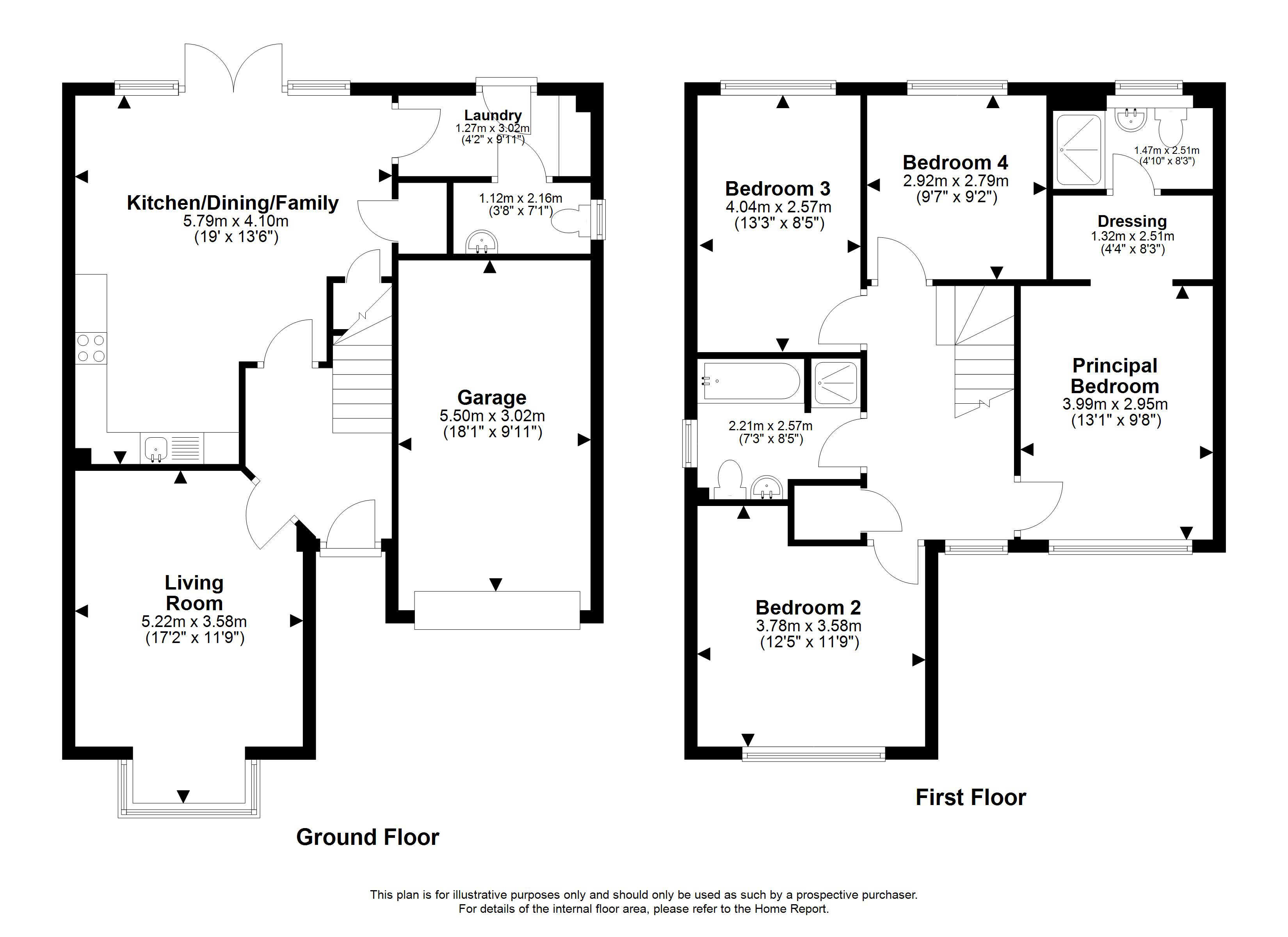 The Greenwood, Edgelaw view, Edinburgh floorplan