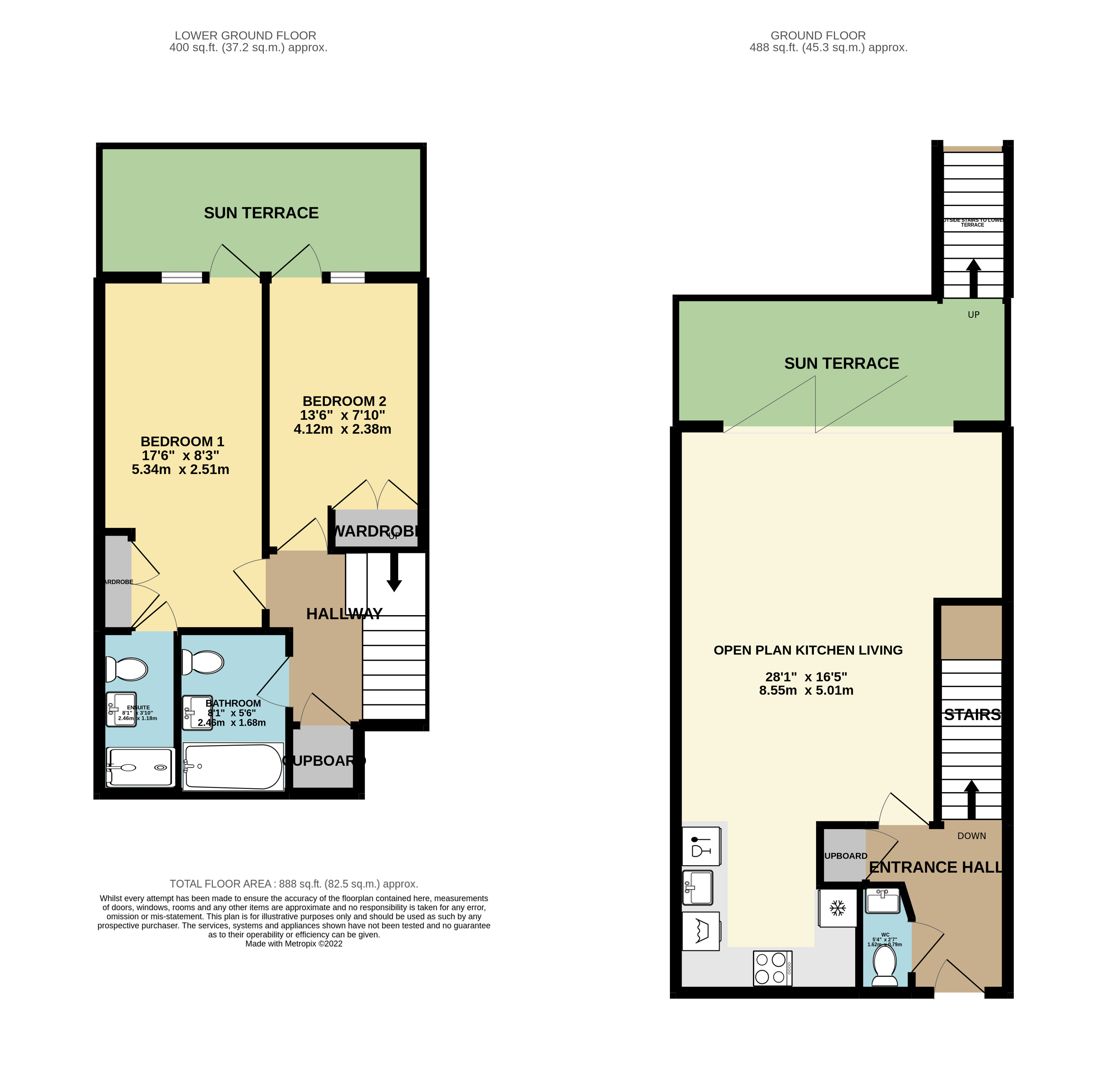 Apartment 5,,, Oceanpoint, Saunton floorplan