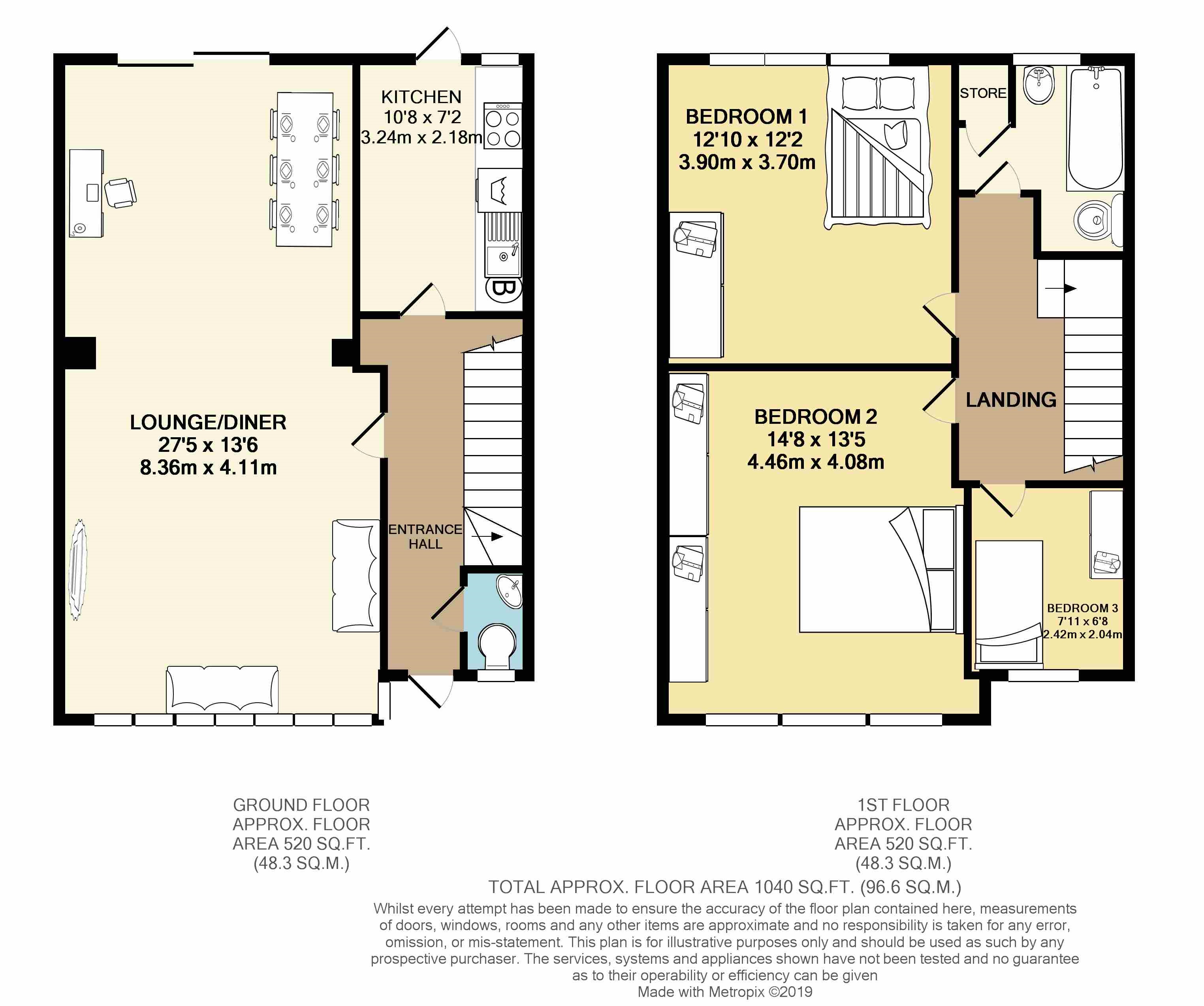 18, First Avenue, Wembley floorplan