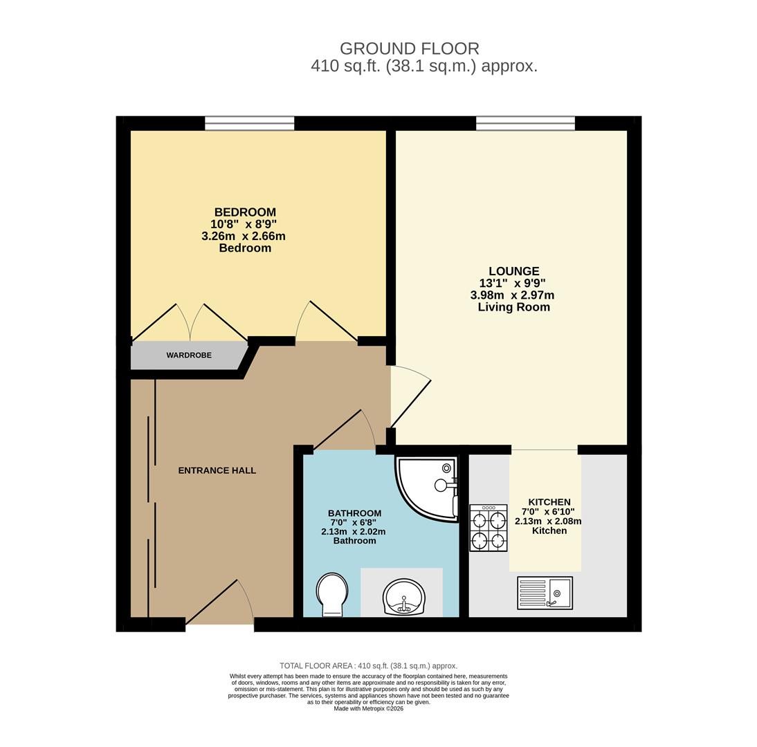 15, St Andrews Court, Altrincham floorplan