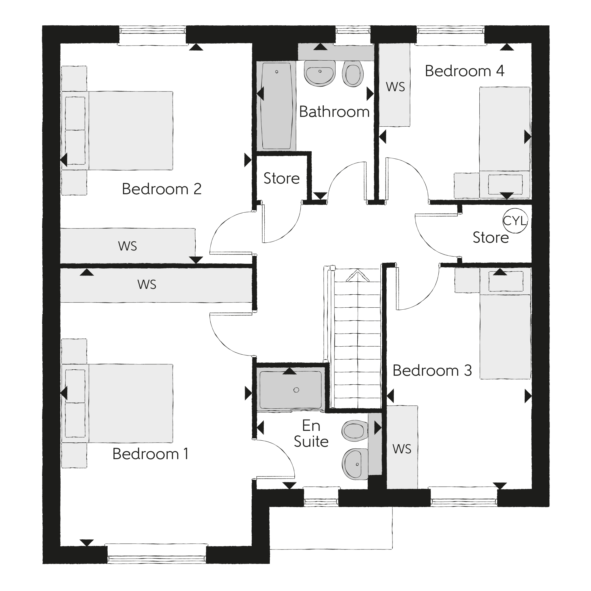 270, Forsythia Road, Ely floorplan
